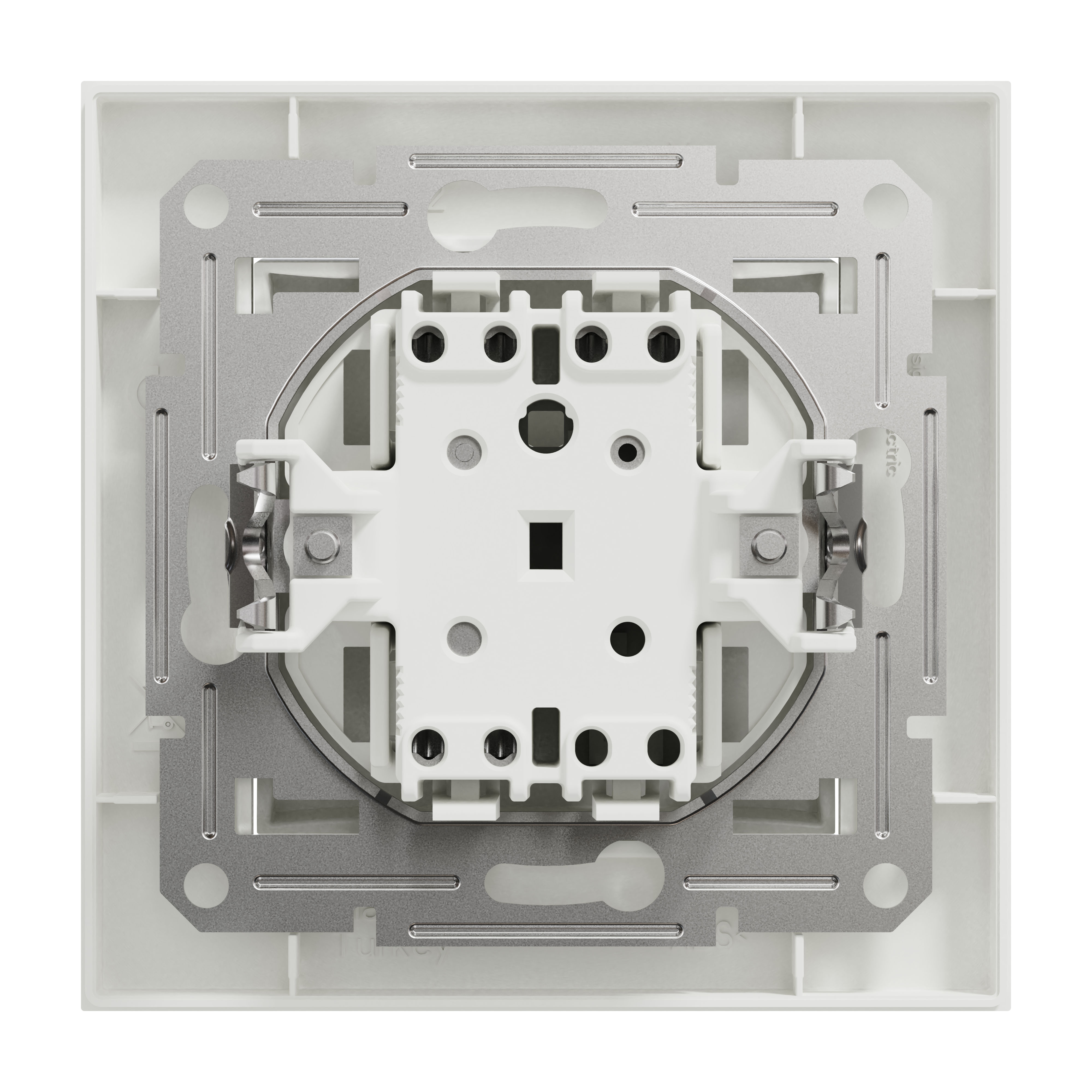 Pulsador de timbre SCHNEIDER ELECTRIC Miluz blanco - 3