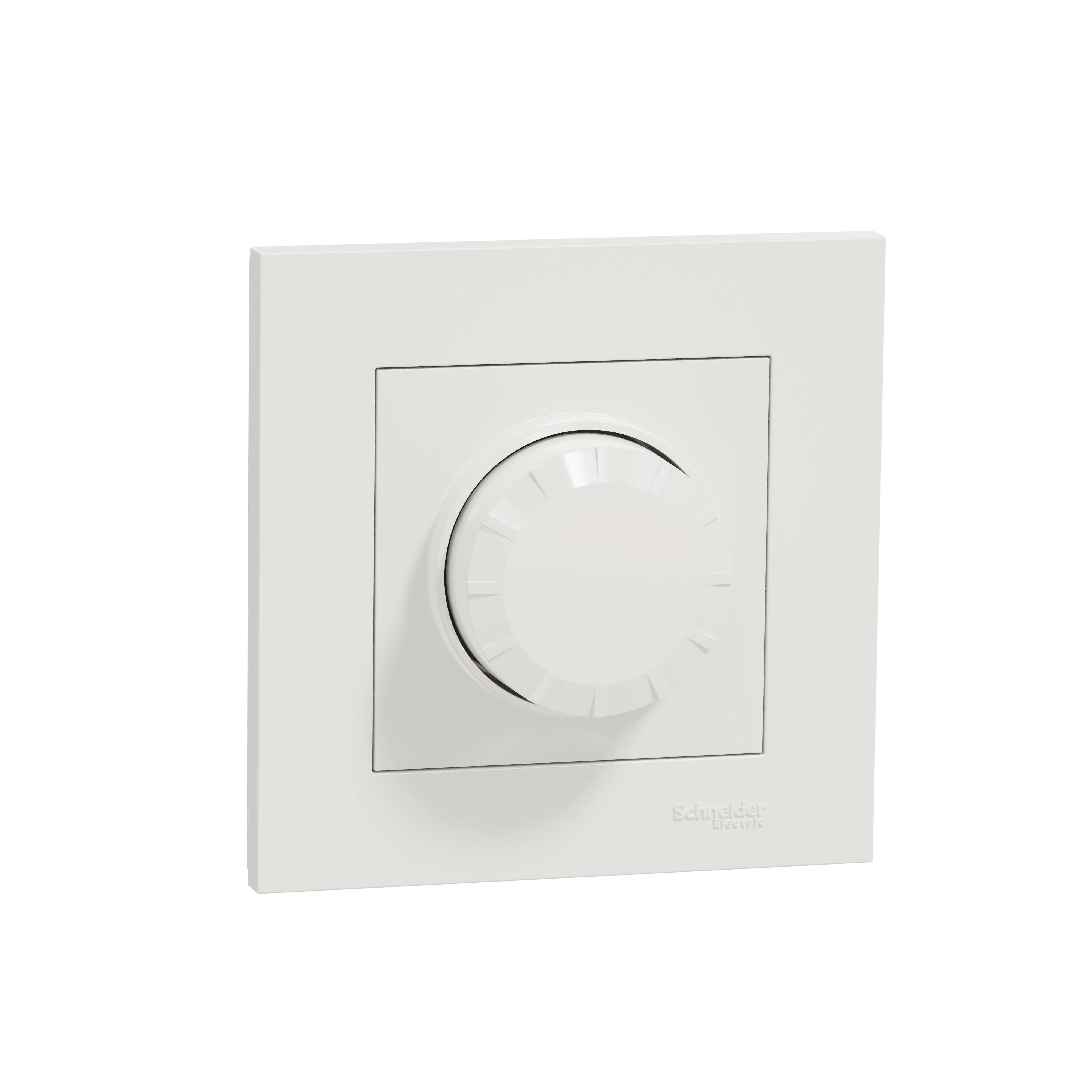 Regulador giratorio led schneider electric miluz blanco
