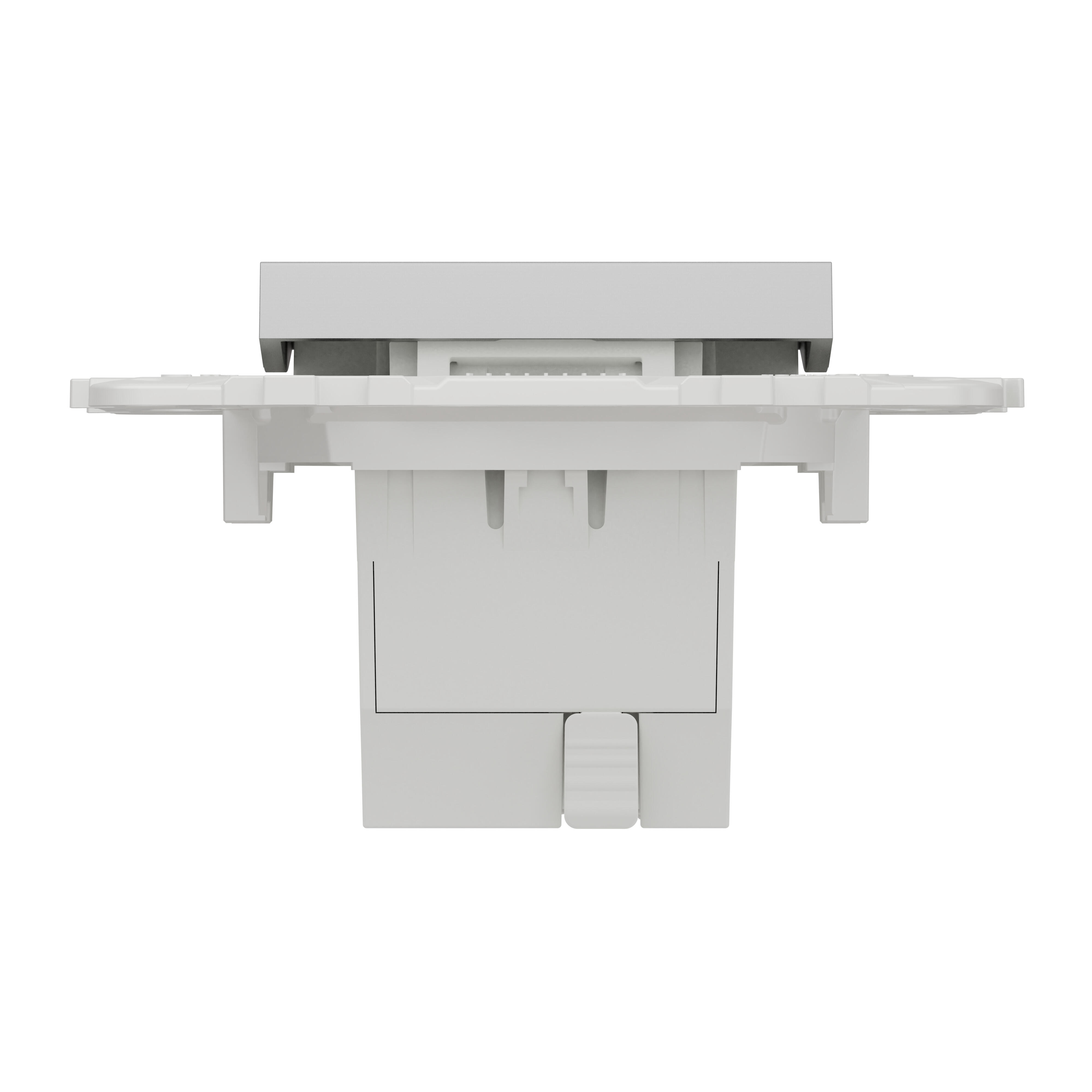 Interruptor de persianas schneider new unica aluminio