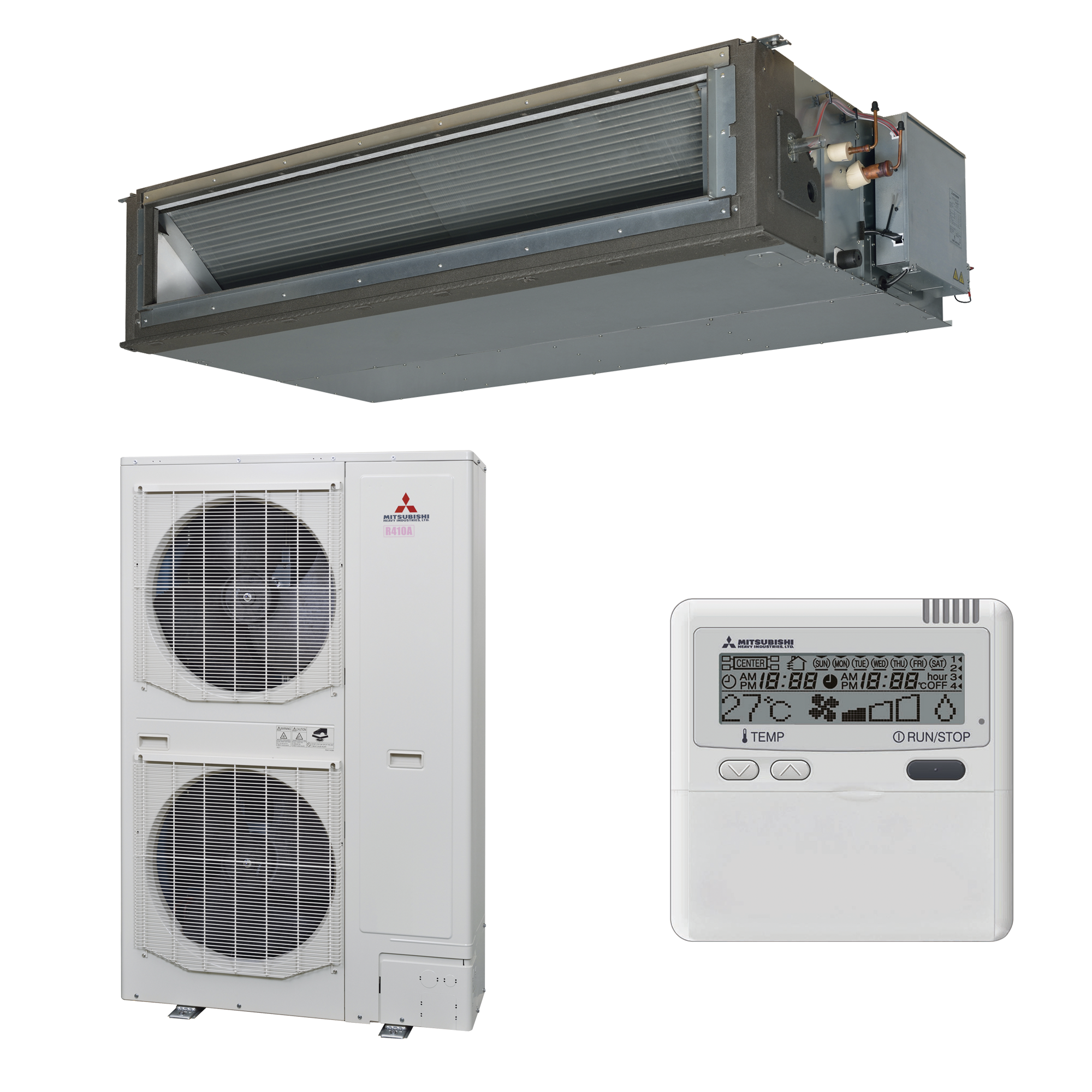 Mitsubishi heavy industries fdu250vhsa-w
