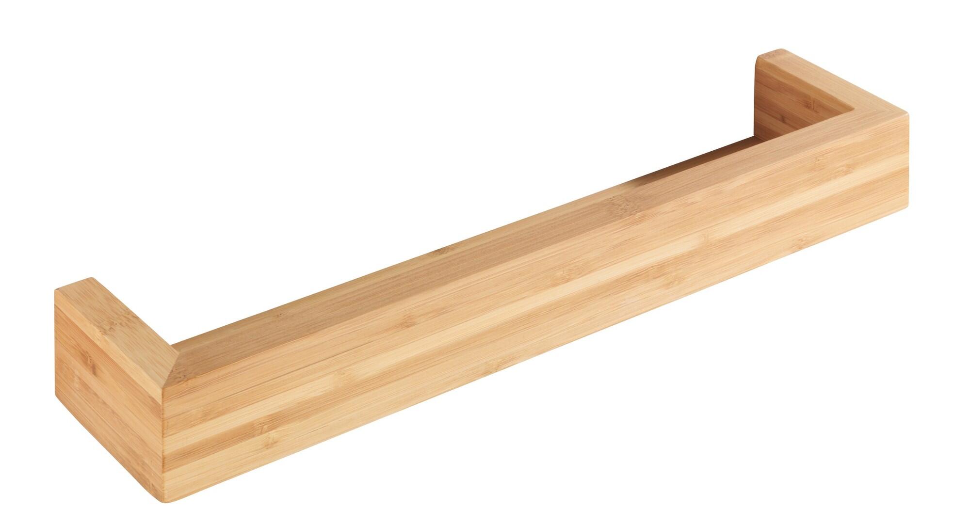 Estante para el baño de bambú marrón bambusa 40x9x5cm