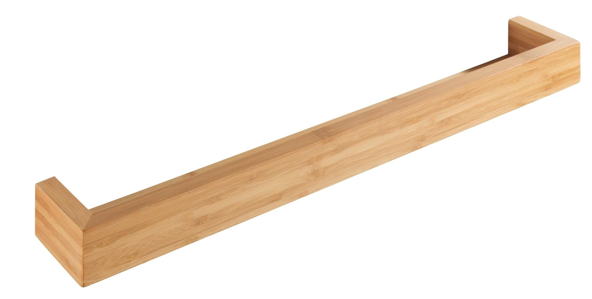 Estante para el baño de bambú marrón bambusa 60x9x5cm