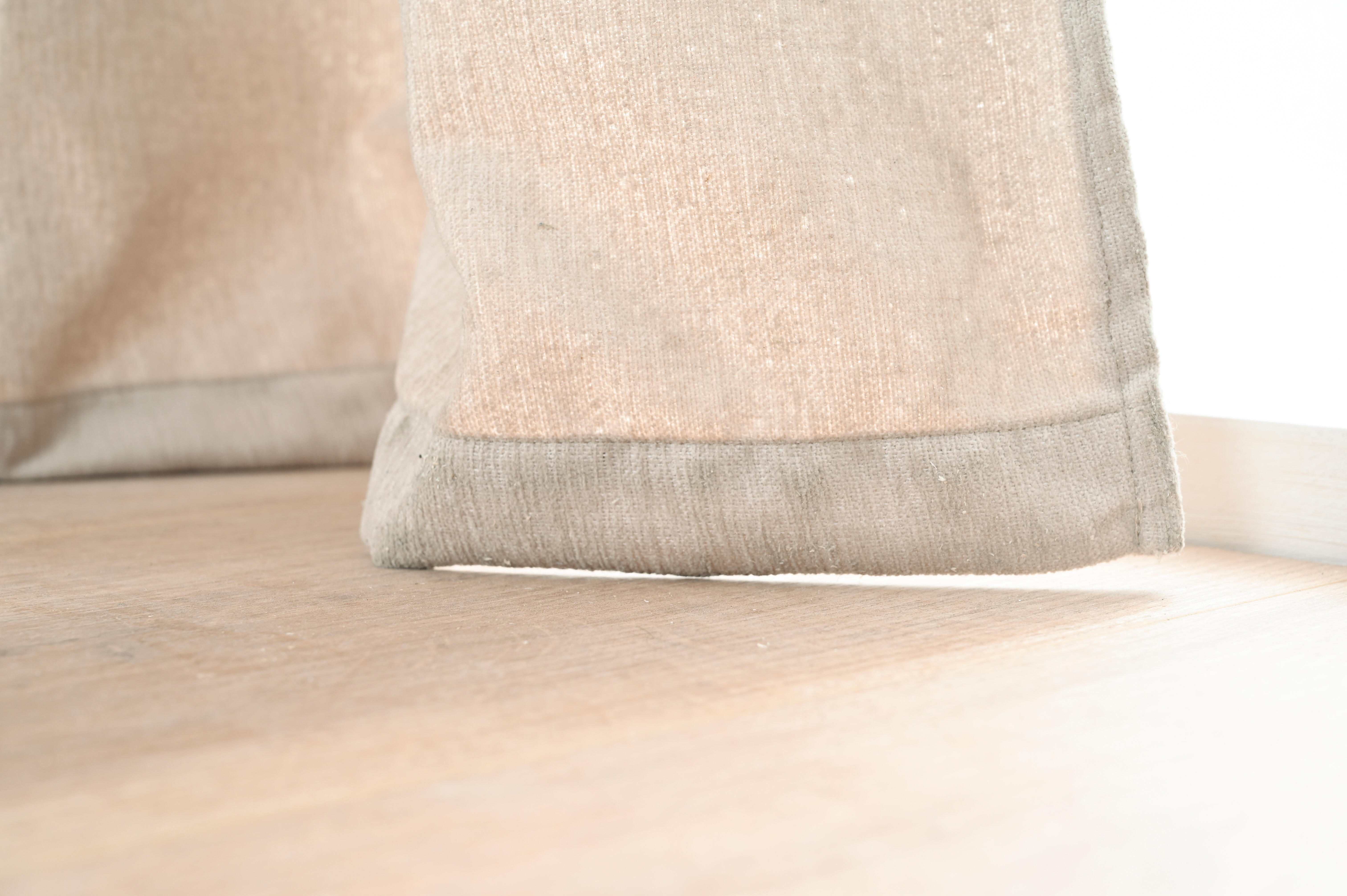 Cortina ollaos Rene poliéster jacquard de 140x270cm liso beig - 6