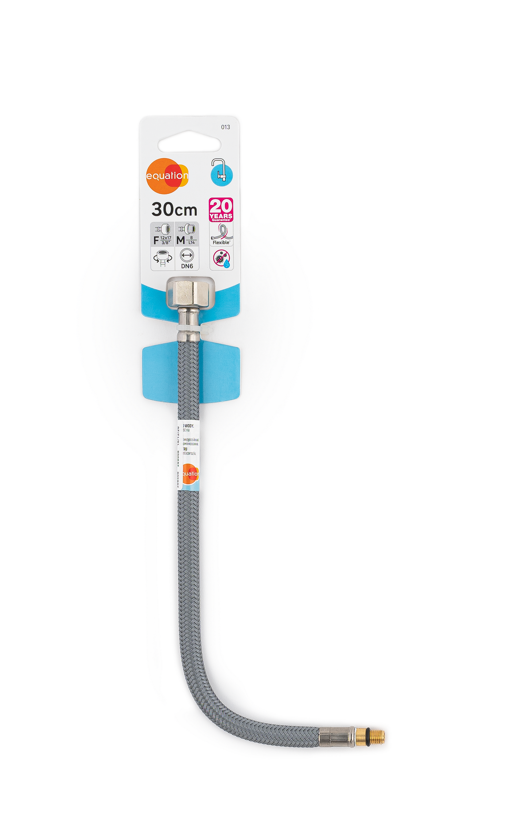 Latiguillo EQUATION 30cm H3/8-L14 M8 DN6 ACB
 - 13