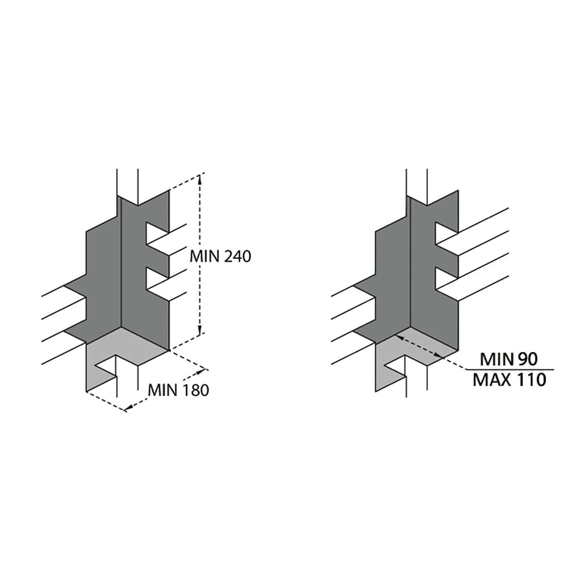 Grifo de ducha monomando empotrado STANDARD HIDRÁULICA Clever plata mate Latón - 2