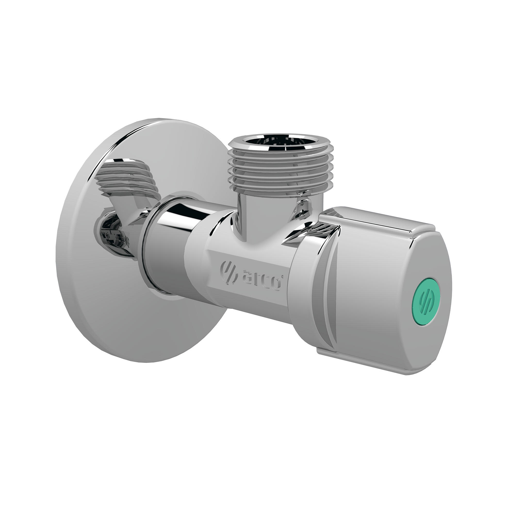 Llave escuadra antical a-80 x- flow termos 1/2-1/2