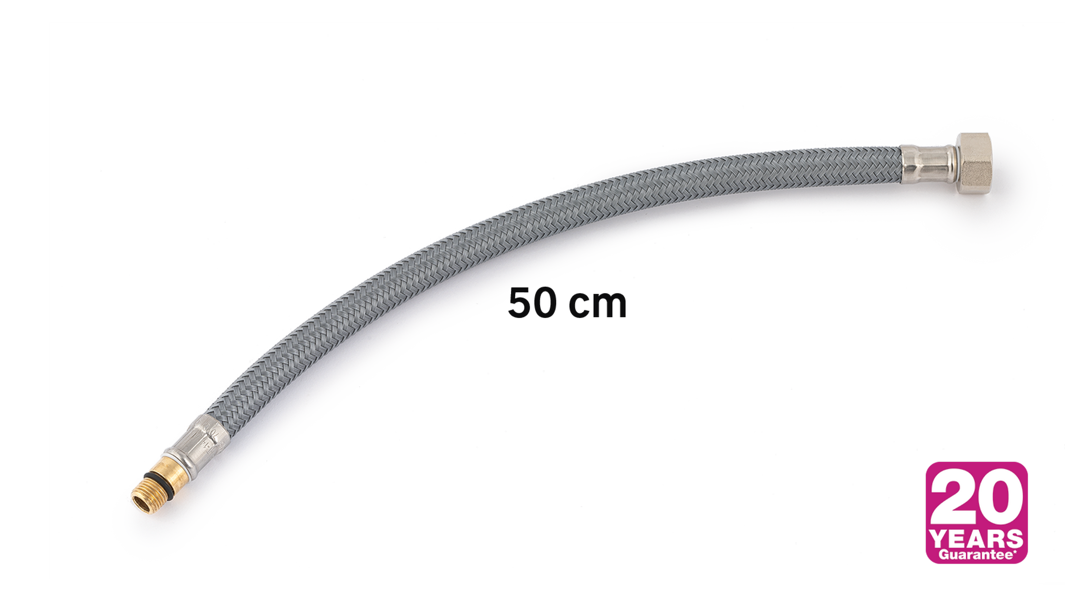 Latiguillo grifo EQUATION 50cm h1/2-l14 m8 dn6 acb - 2