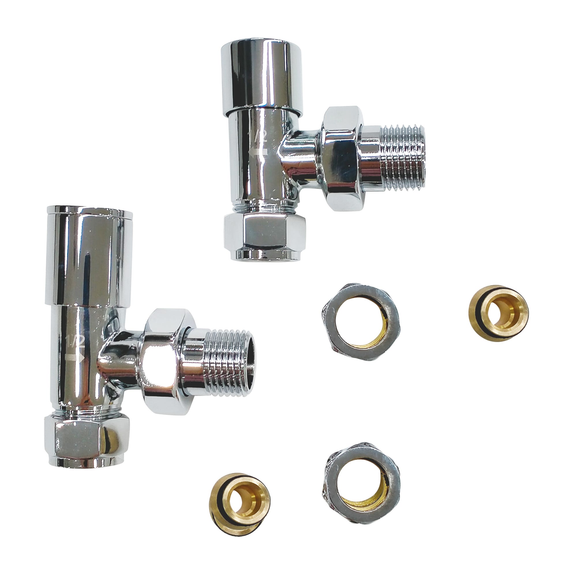 Kit Válvula, Detentor y Adaptador de Cobre 1/2