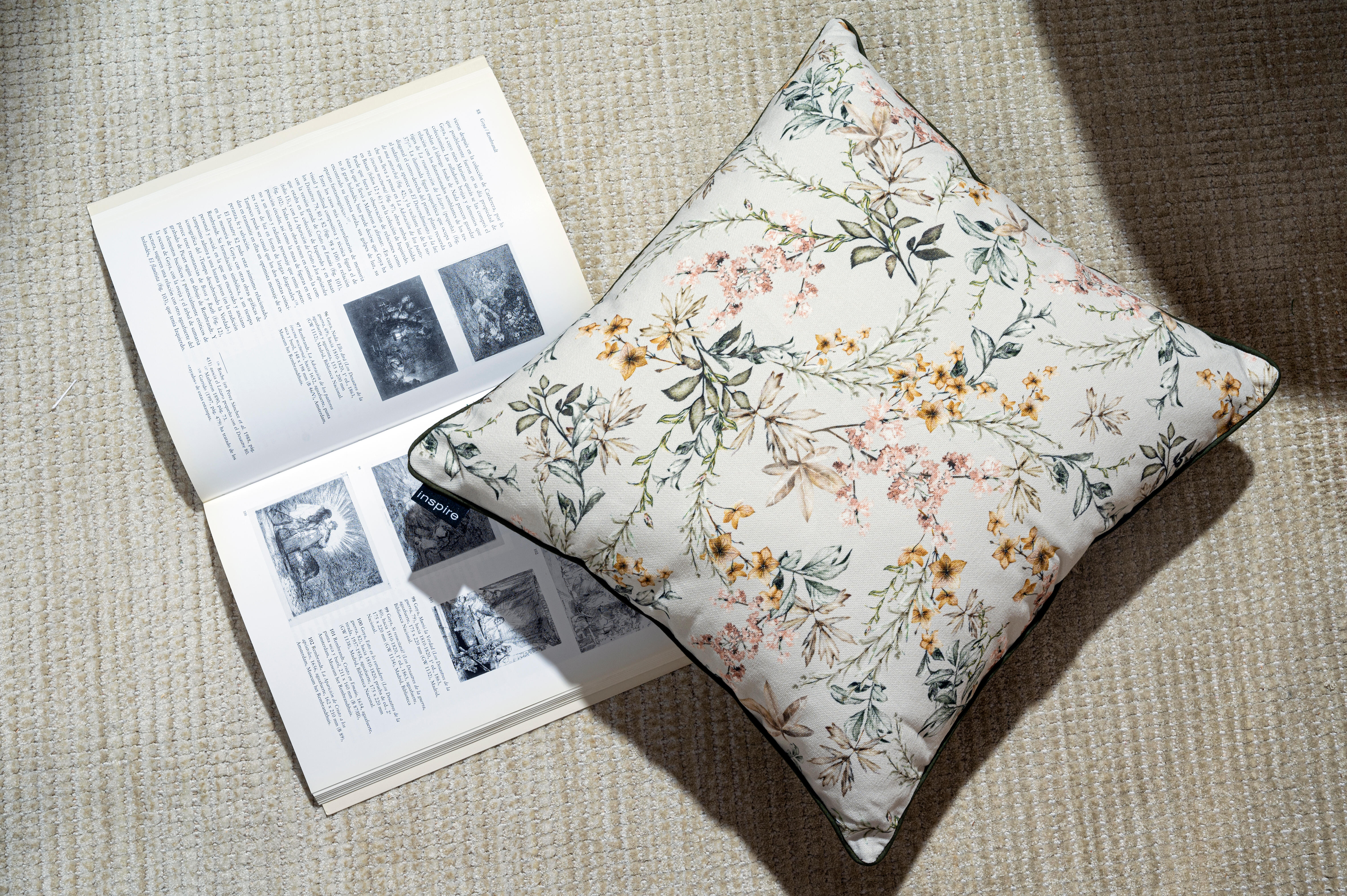 Almofada decorativa GOTHEL 40X40CM BEGE - 8