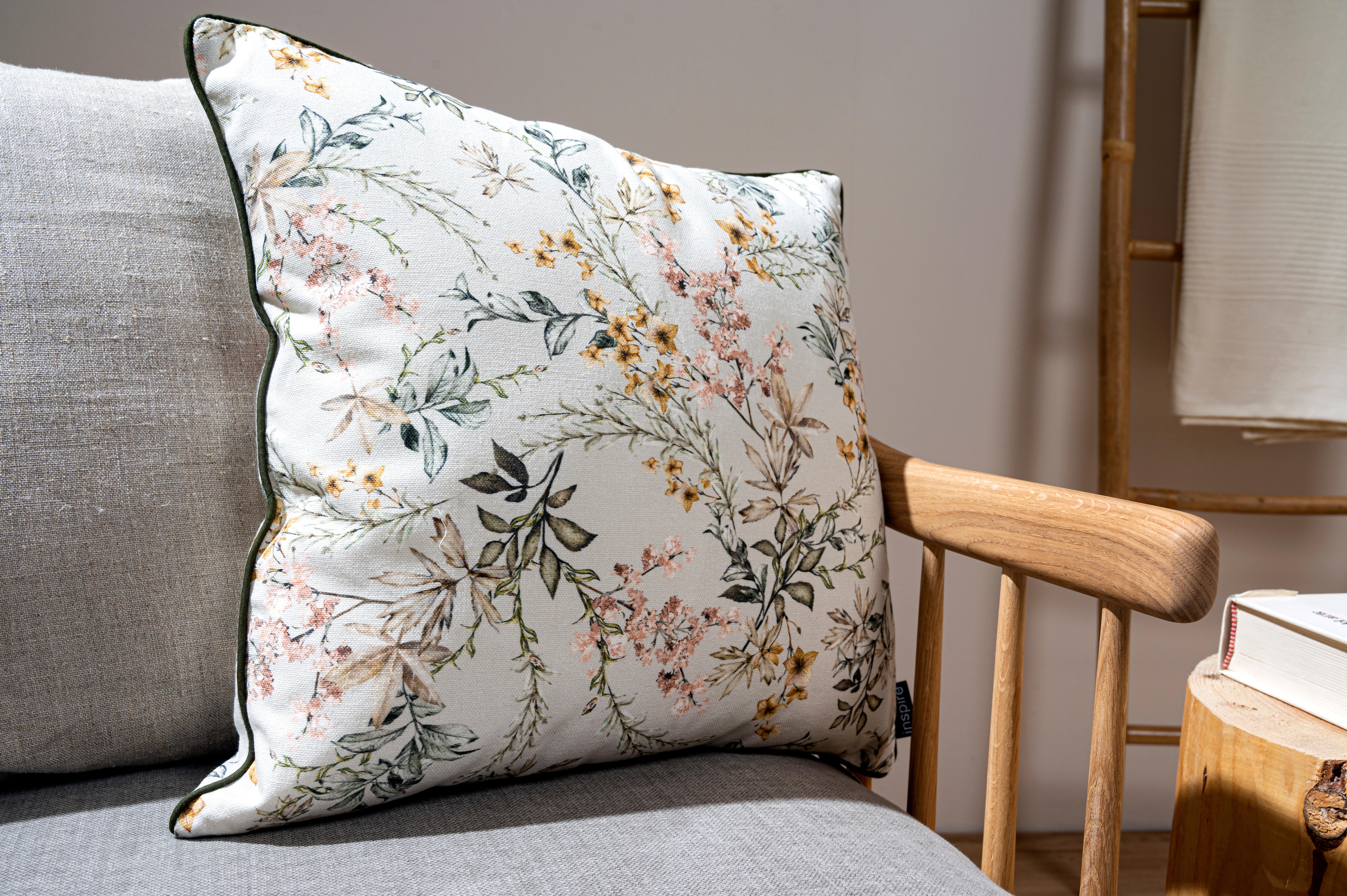 Almofada decorativa GOTHEL 40X40CM BEGE - 15