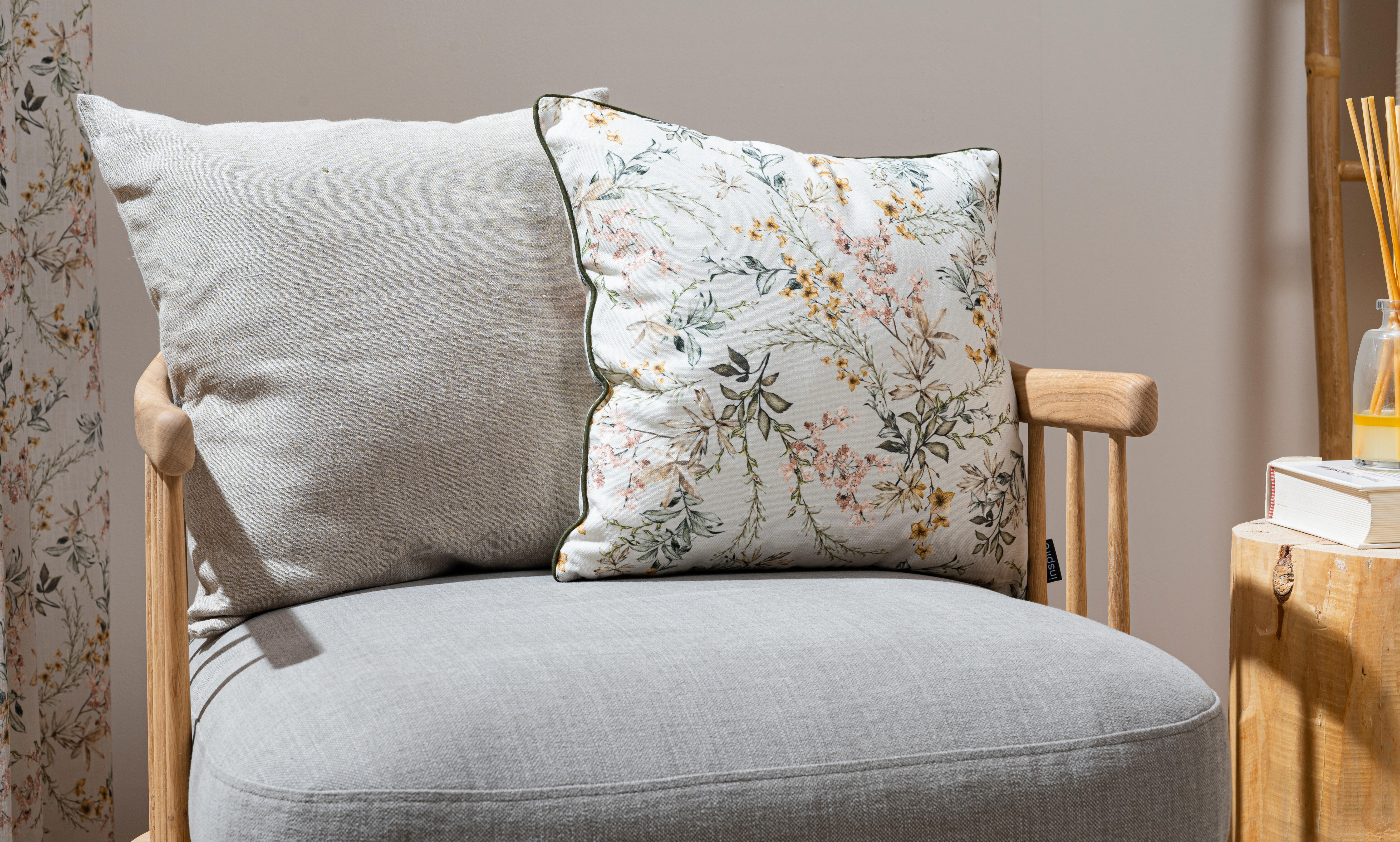 Almofada decorativa GOTHEL 40X40CM BEGE - 11