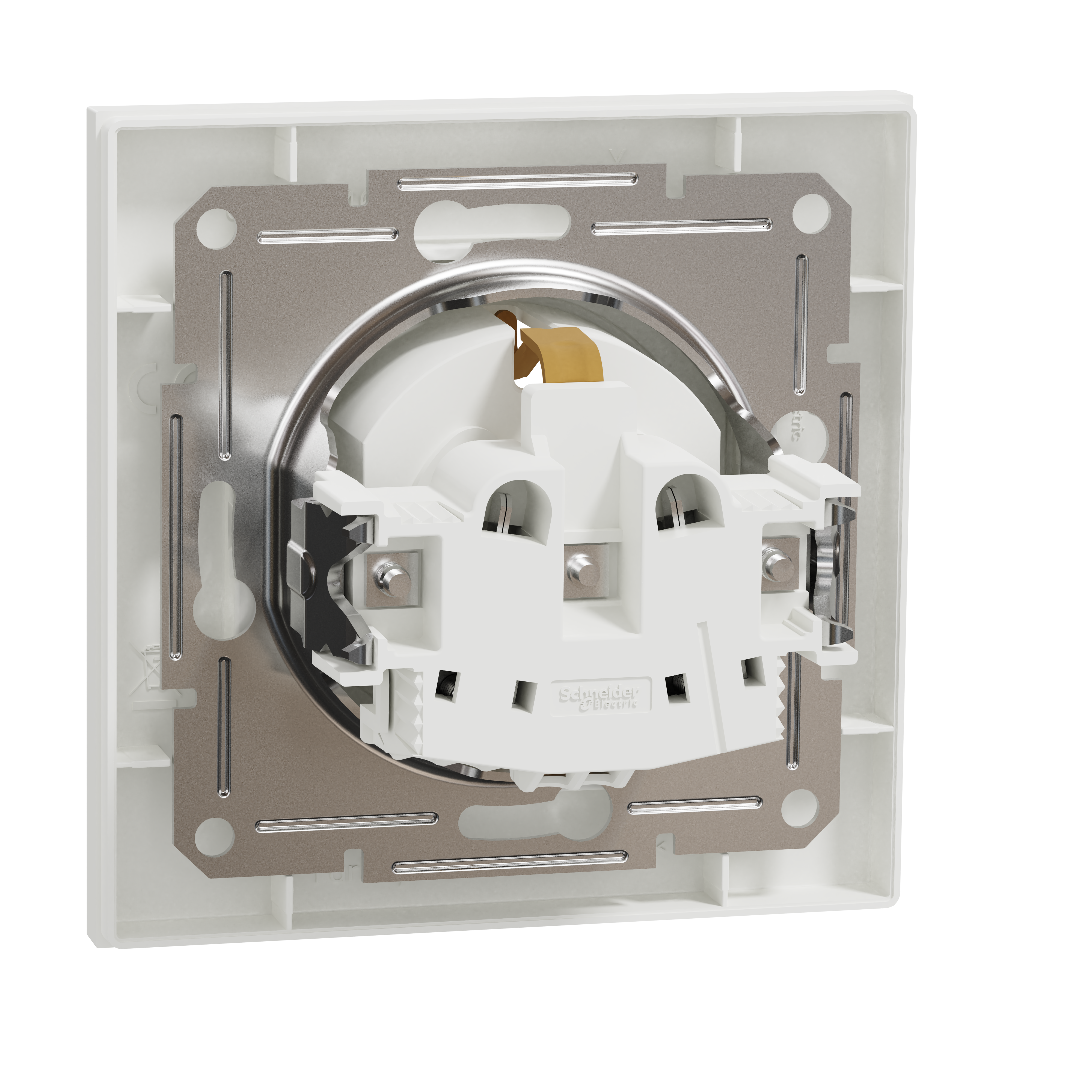 Pack 5 tomadas 2P+T MILUZ SCHNEIDER 16A BRANCO - 4