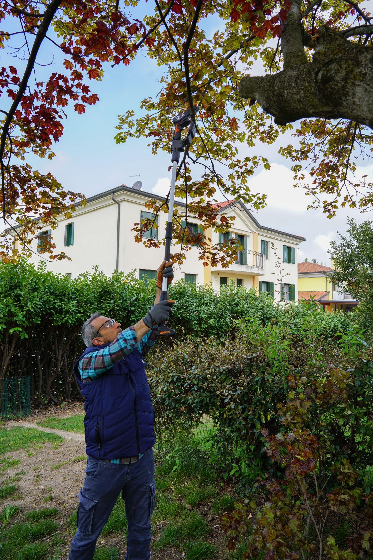 Extensor para podadora Worx WA4301 125 cm - 5