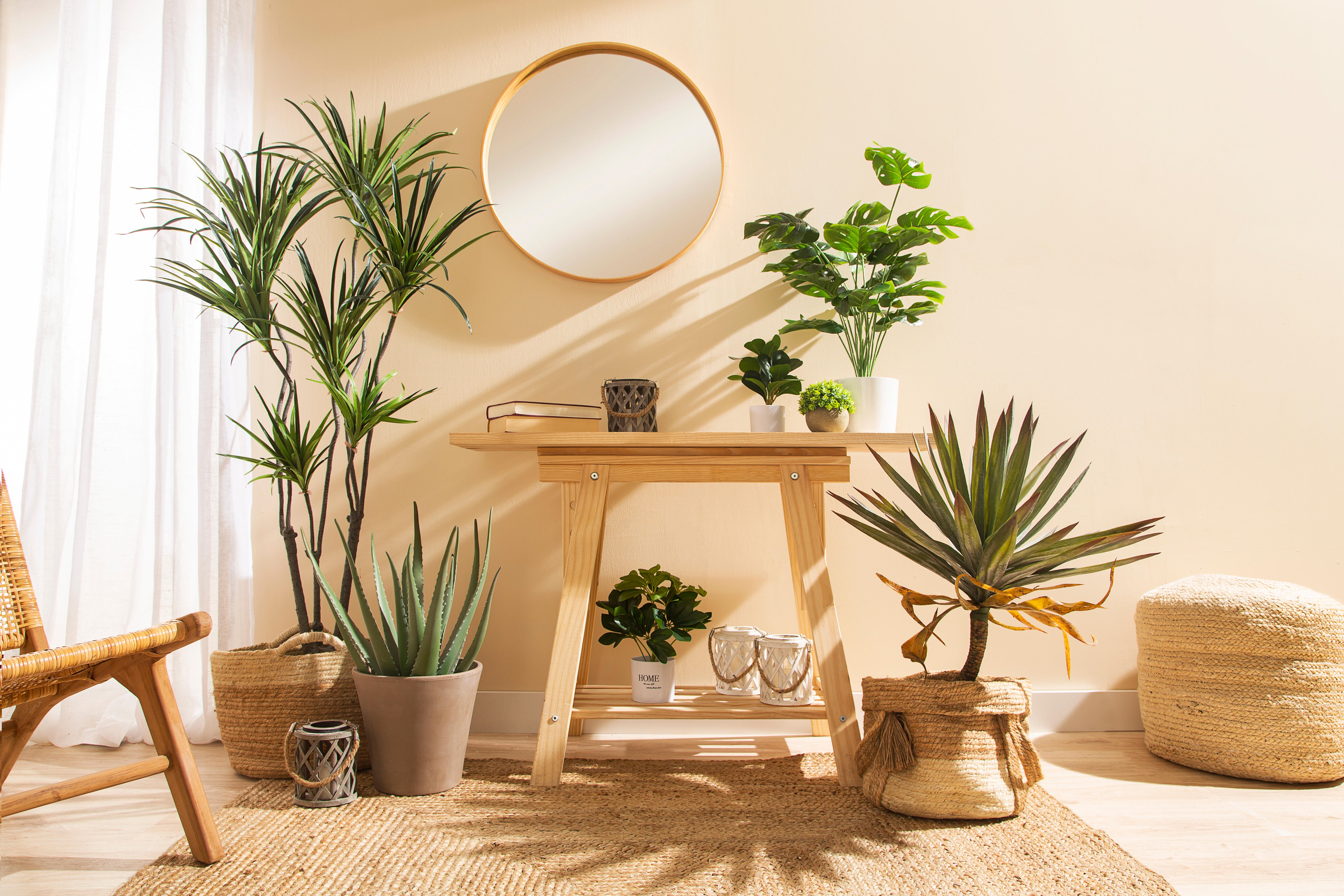 Planta artificial Monstera 46 cm en maceta de 13 cm - 3