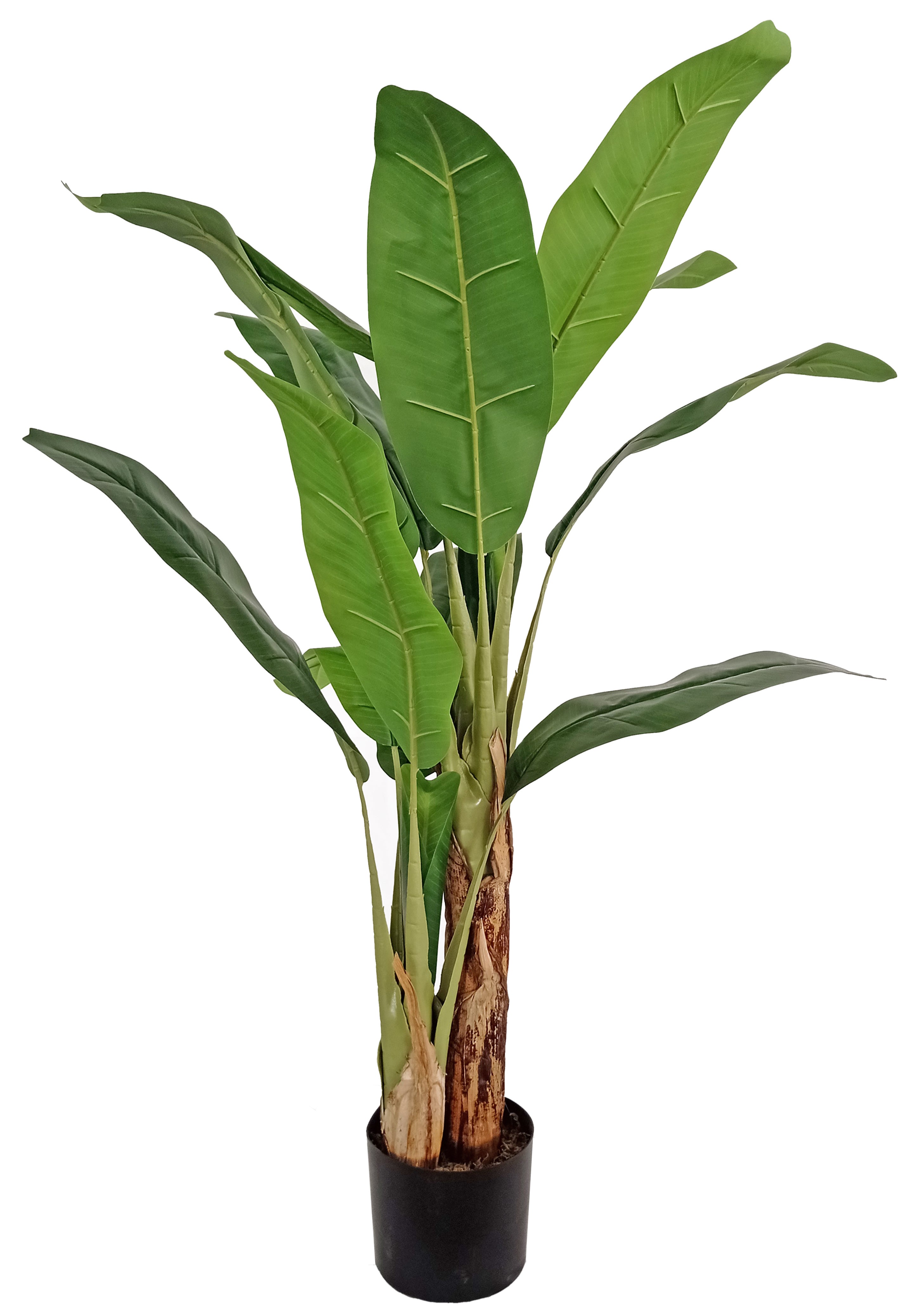 Árbol artificial platanero de 120 cm en maceta de ø 18 cm