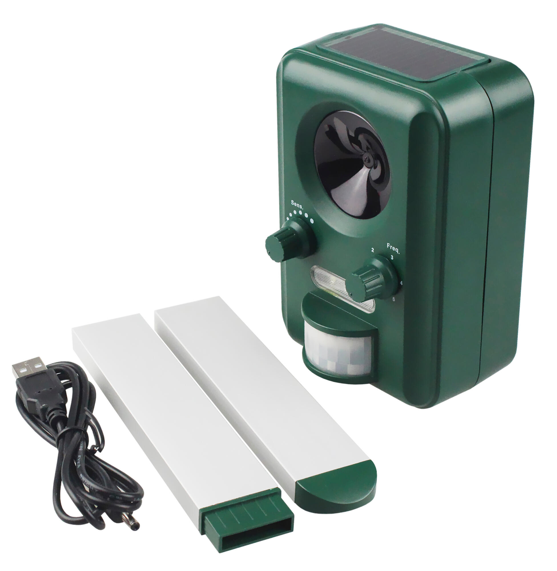 Repelente electrónico ultrasonidos para pájaros y animales - 3
