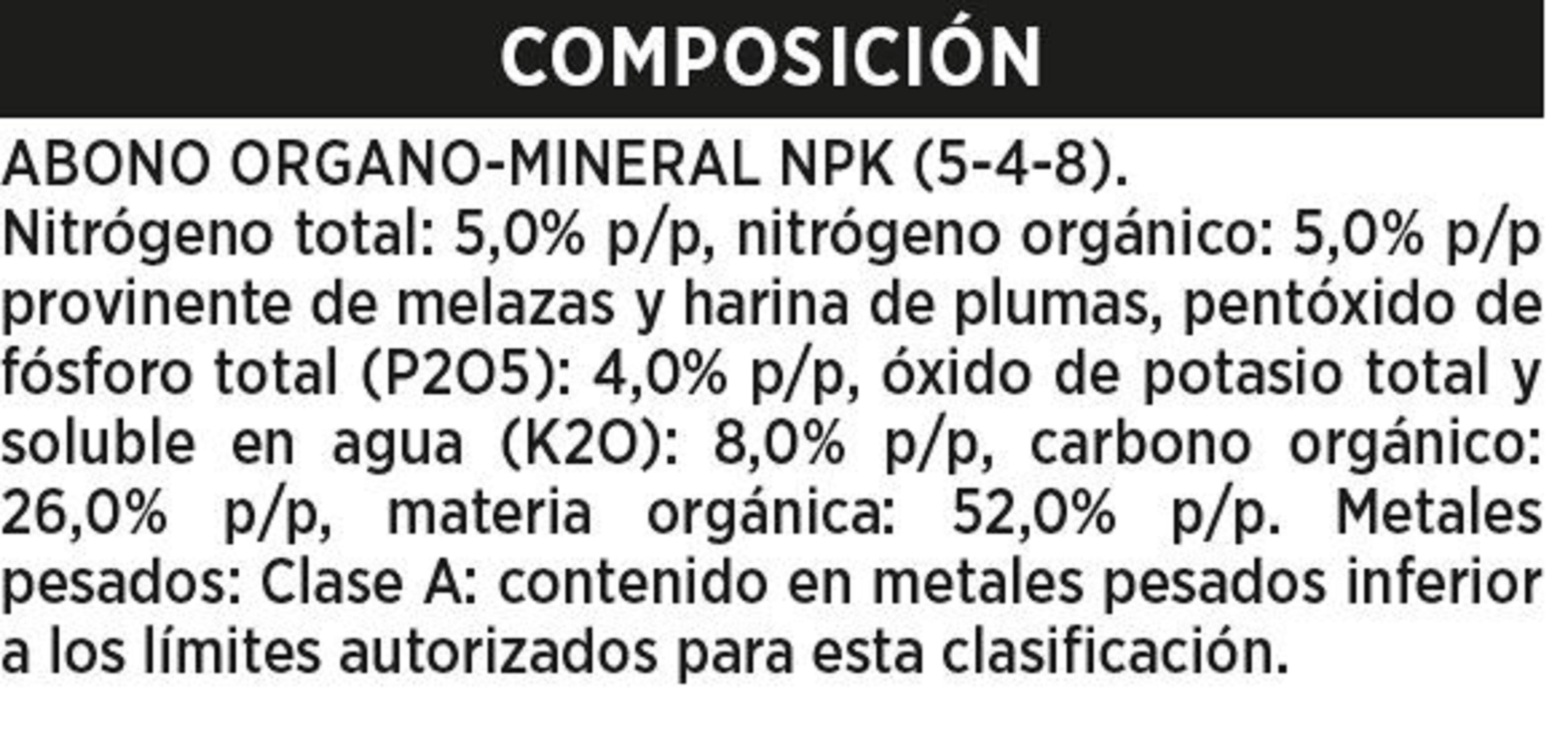 Varitas fertilizantes ecológicas MASSÓ universal 25 unidades 1,8 gr cada una - 2