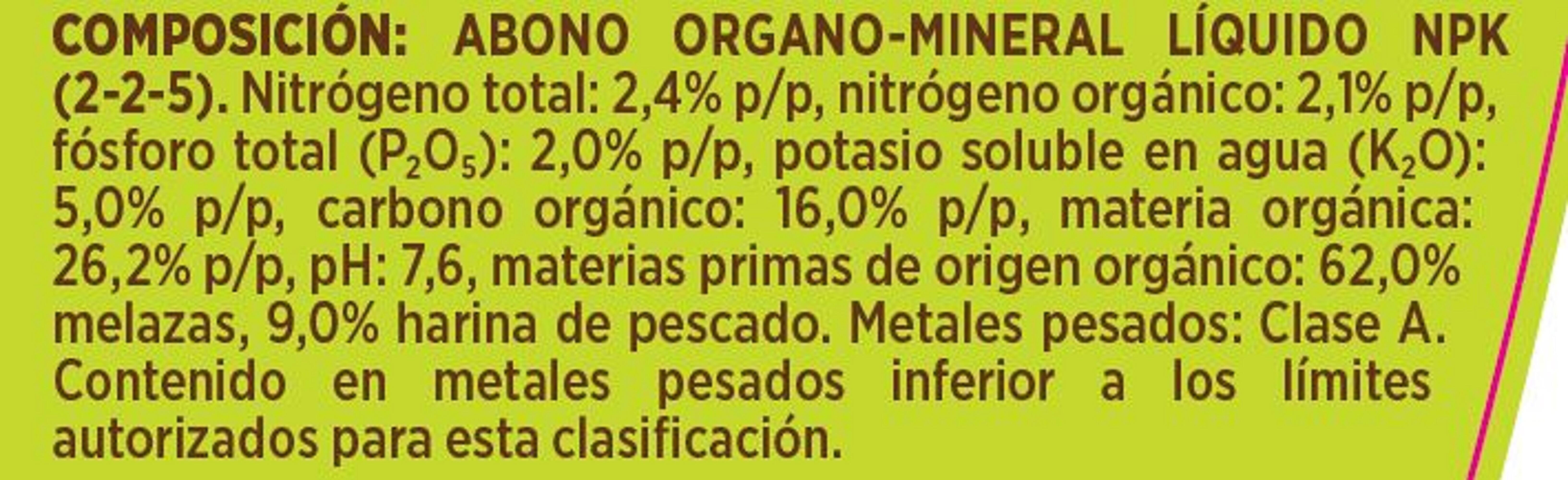 Abono Líquido MASSÓ para Cítricos 1 L para uso ecológico - 2
