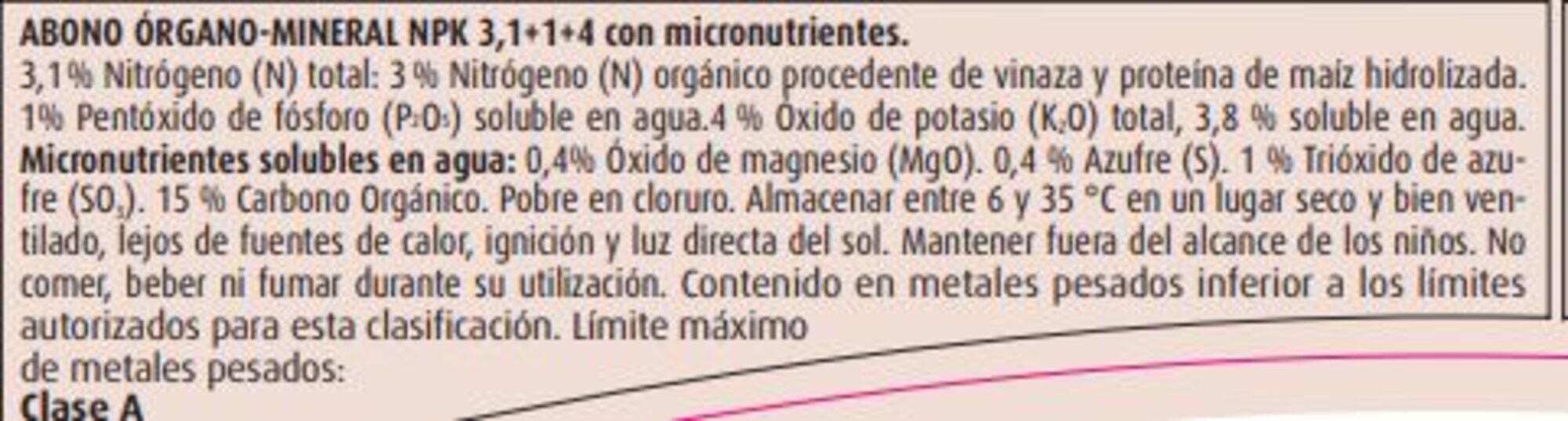 Fertilizante para diluir COMPO para huerto y frutales 1L uso ecológico - 3