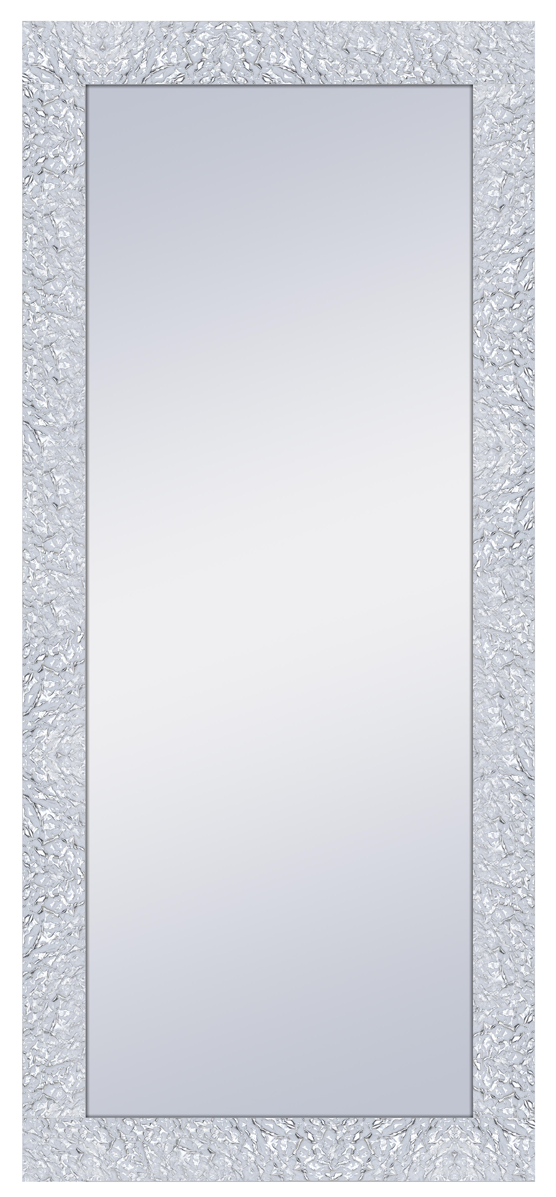 Gad Gonzalez Arte Y Decoración  Espejo Enmarcado Rectangular Adams Xxl Madera Plata Brillante De 78 X 178 Cm , Leroy Merlin