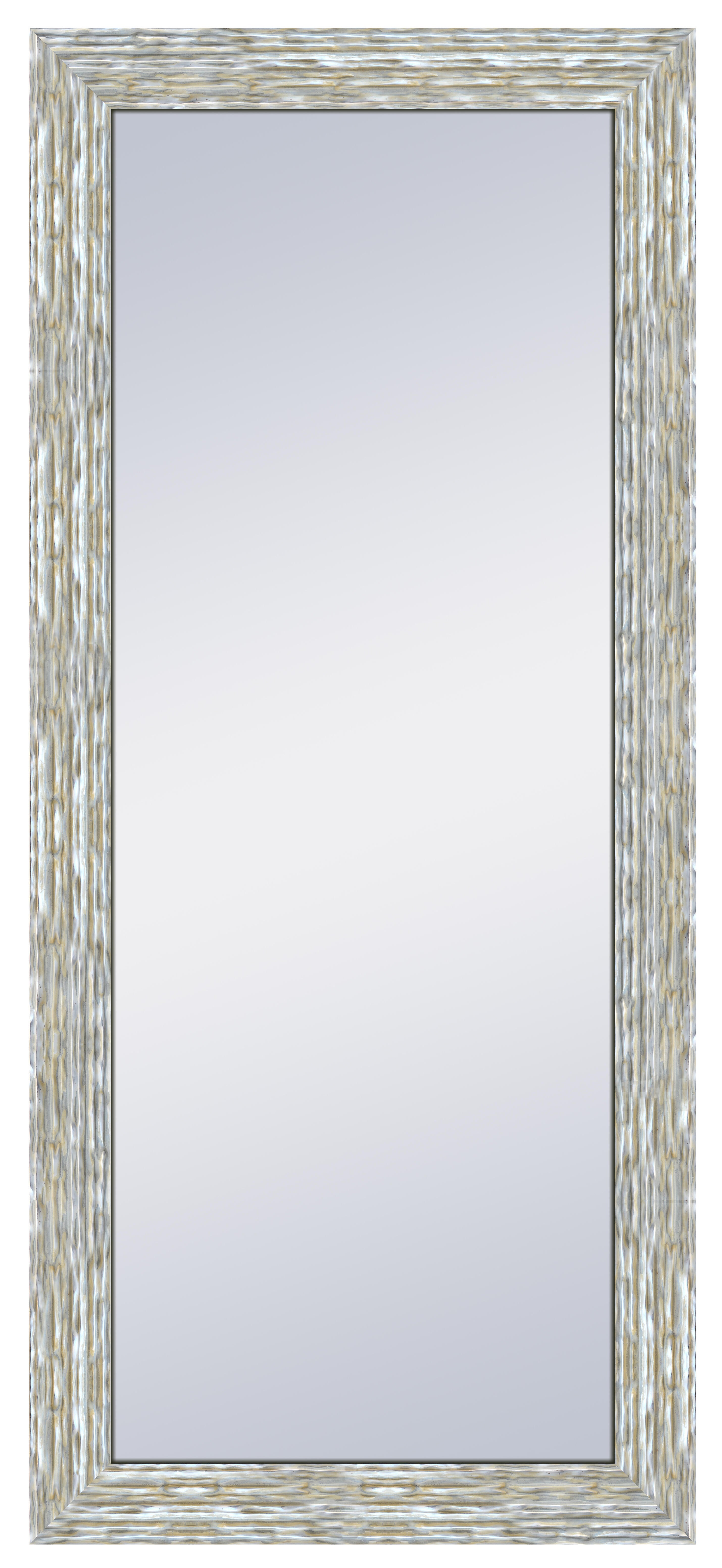 Gad Gonzalez Arte Y Decoración  Espejo Enmarcado De Pared O Suelo Rectangular Williams Xxl Madera Plata Brillante De 78 X 178 Cm , Leroy Merlin