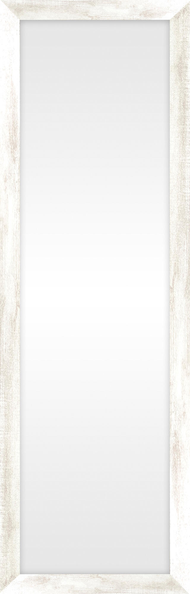 Espejo enmarcado rectangular steve crema 149 x 47 cm