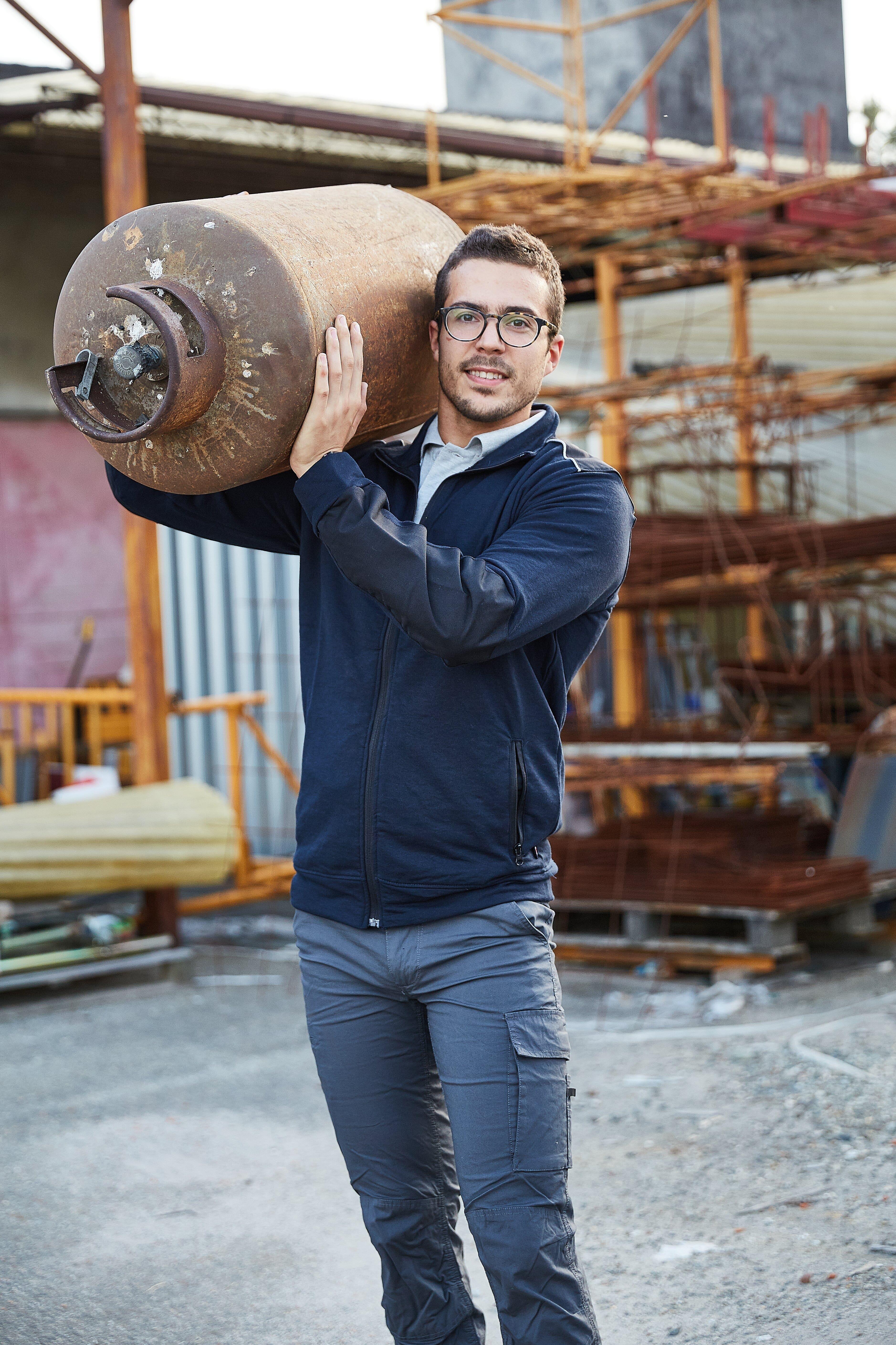 Pantalone da lavoro U-POWER Guapo grigio nero tg. L - 2