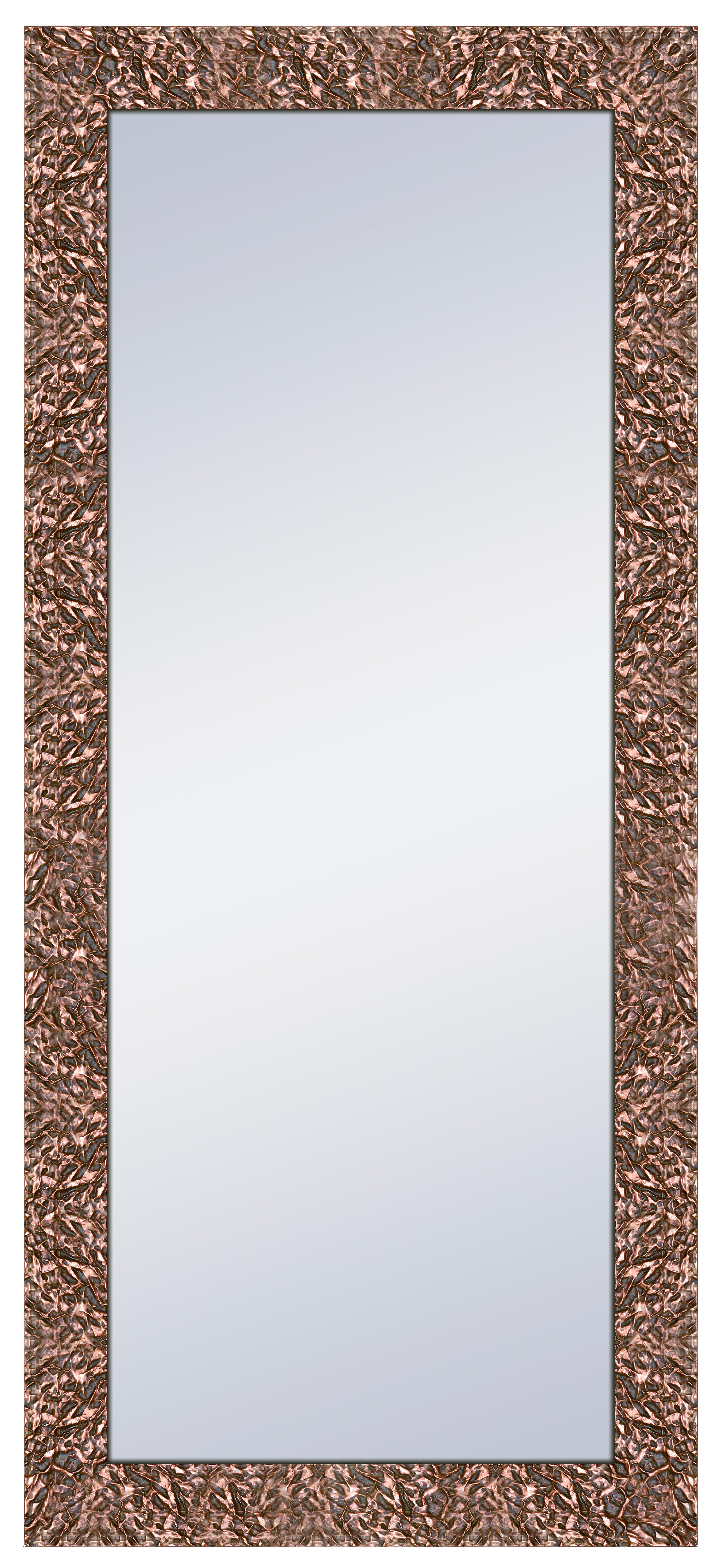 Espejo enmarcado rectangular harper xxl madera bronce brillante de 78 x 178 cm