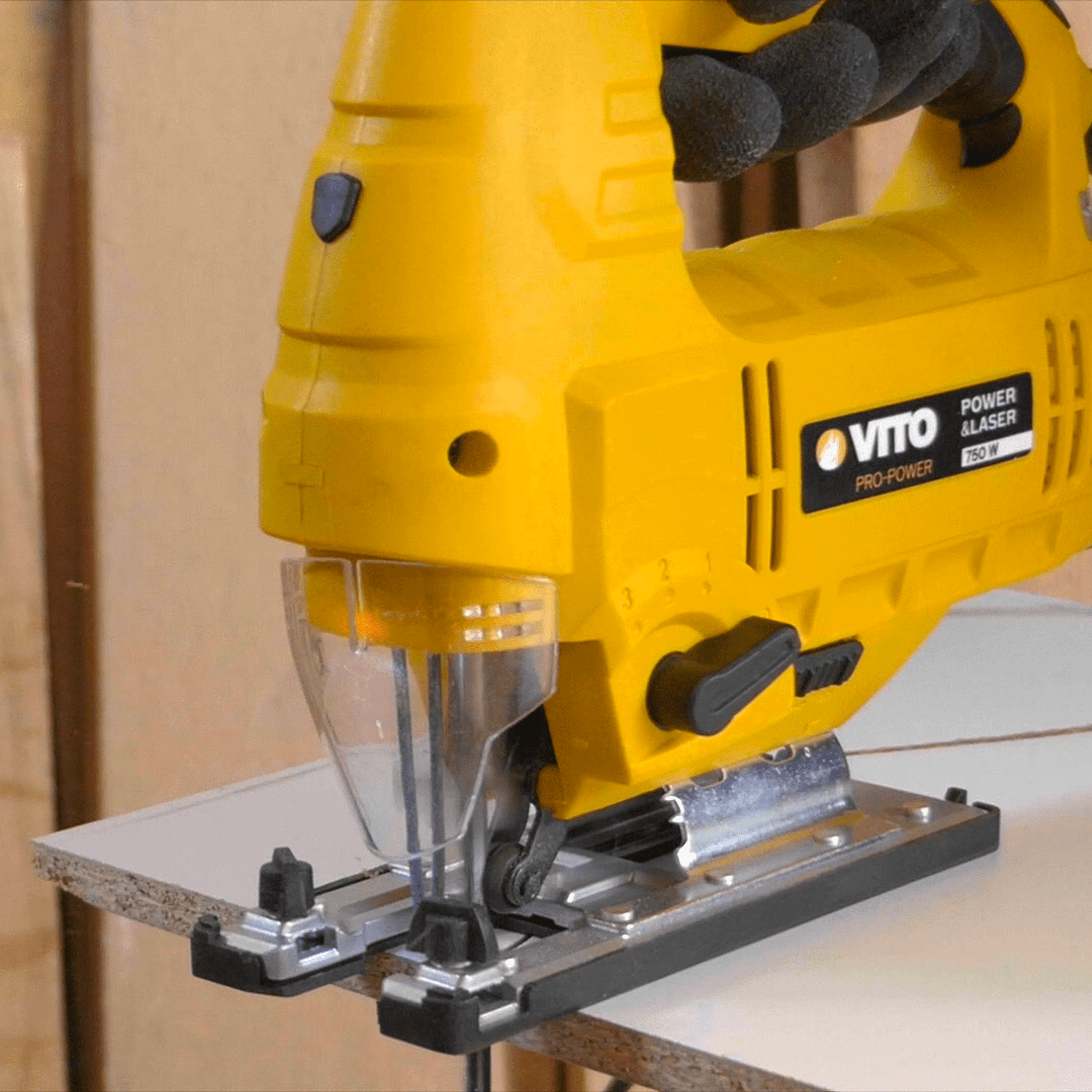 Sierra calar con cable  de 750 w - 6