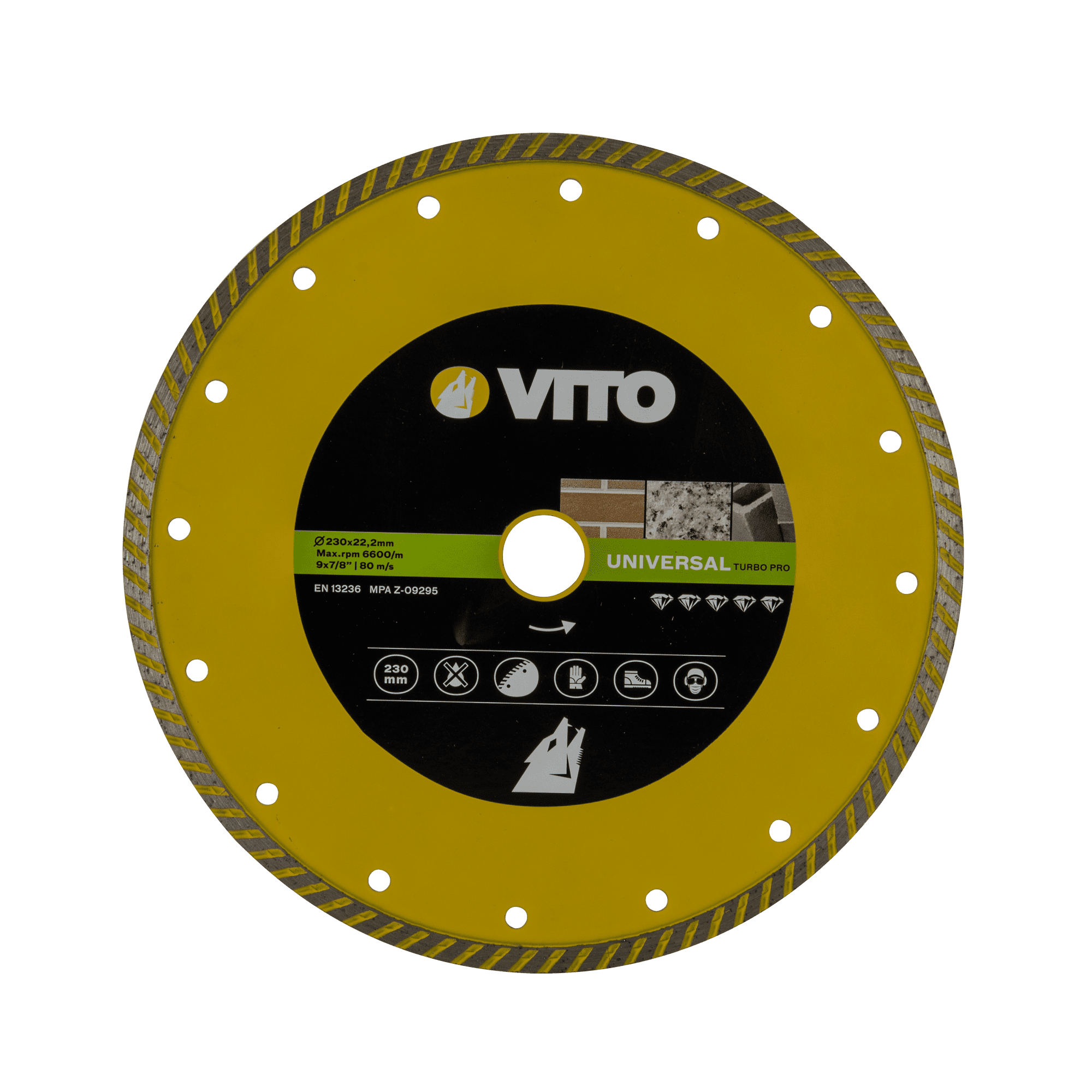 Disco diamante turbo 230mm PRO - 4