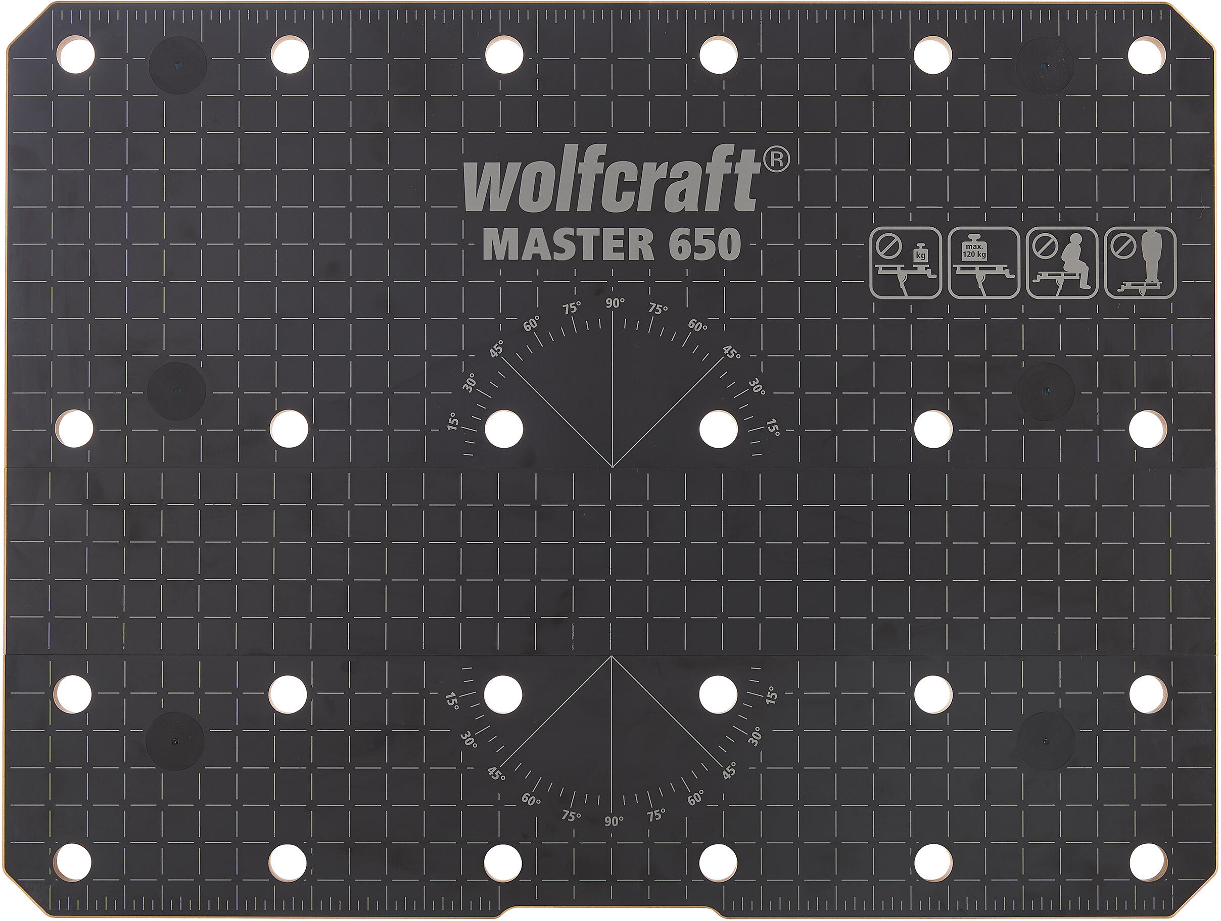 Bancada de fixação e de trabalho desdobrável Wolfcraft Master 650 Ergo - 7
