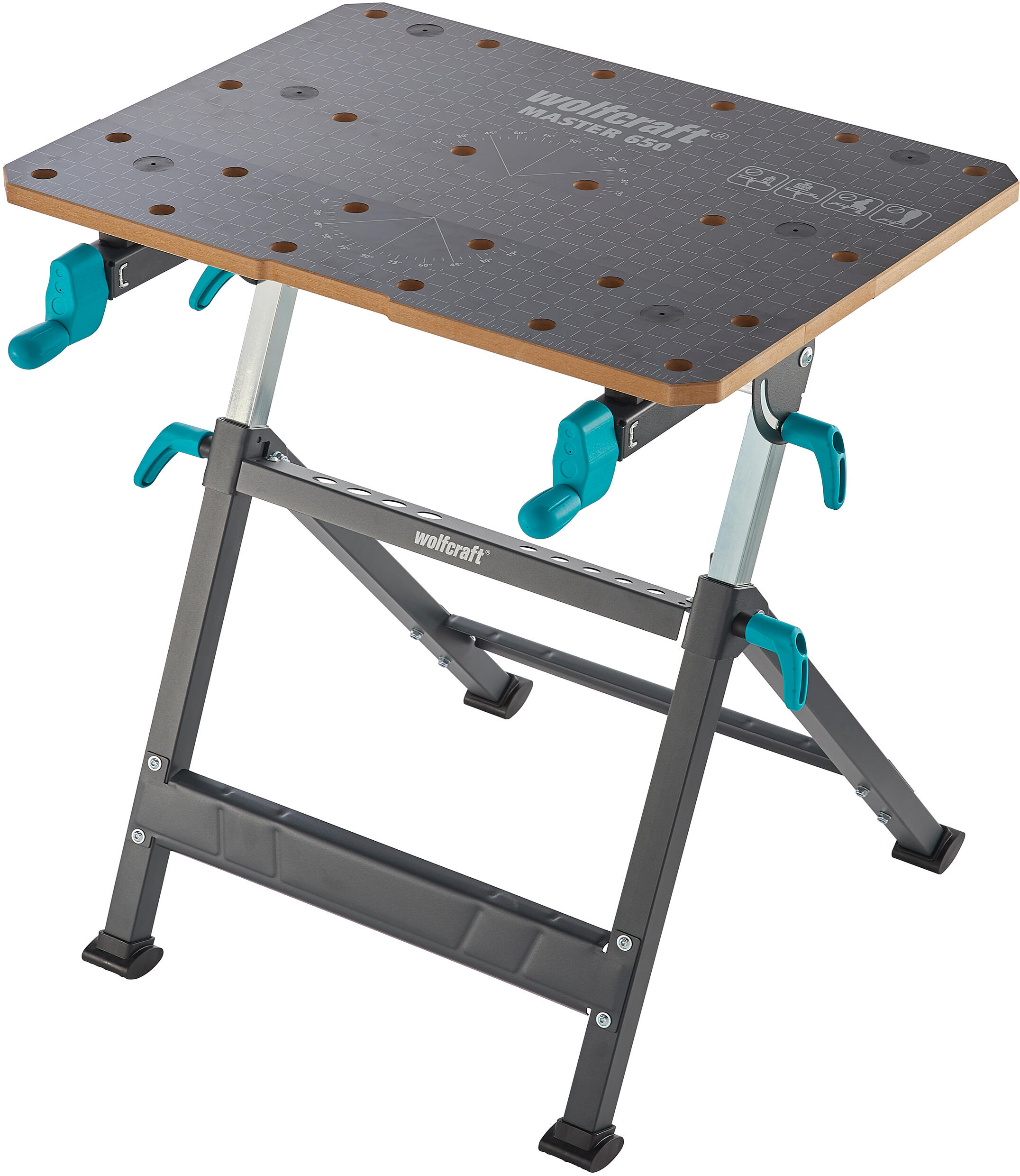 Bancada de fixação e de trabalho desdobrável Wolfcraft Master 650 Ergo - 35