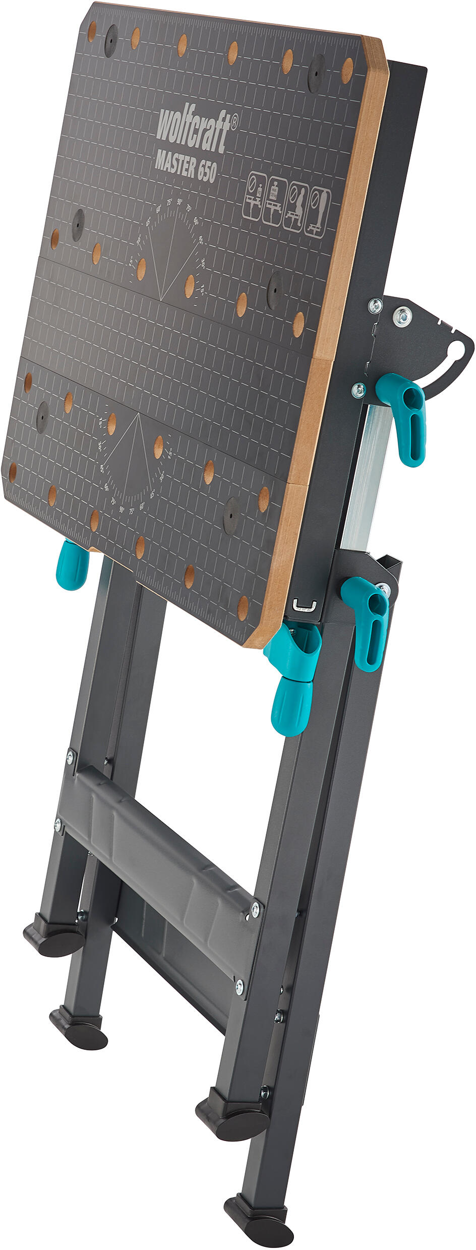 Bancada de fixação e de trabalho desdobrável Wolfcraft Master 650 Ergo - 36
