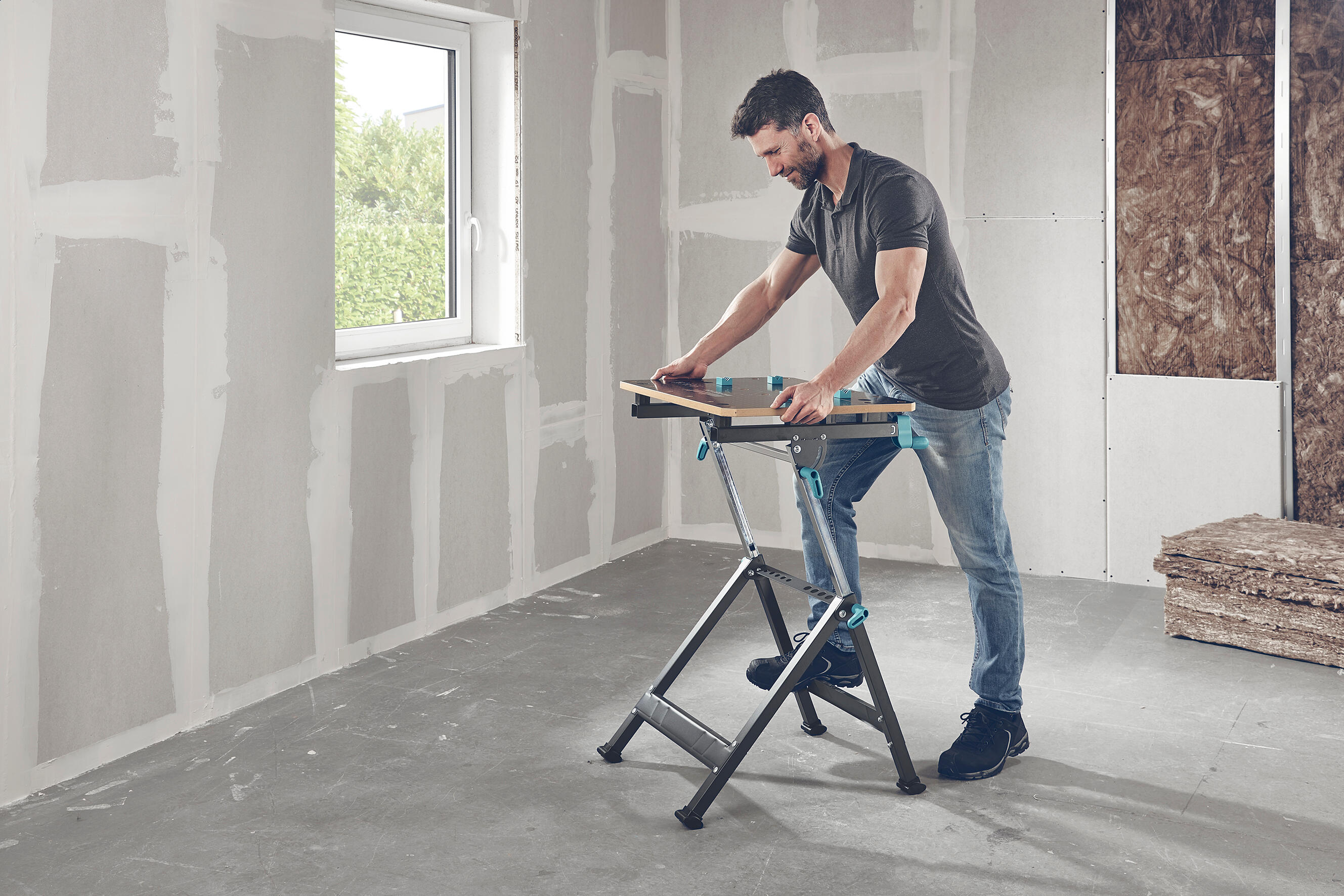 Bancada de fixação e de trabalho desdobrável Wolfcraft Master 650 Ergo - 25