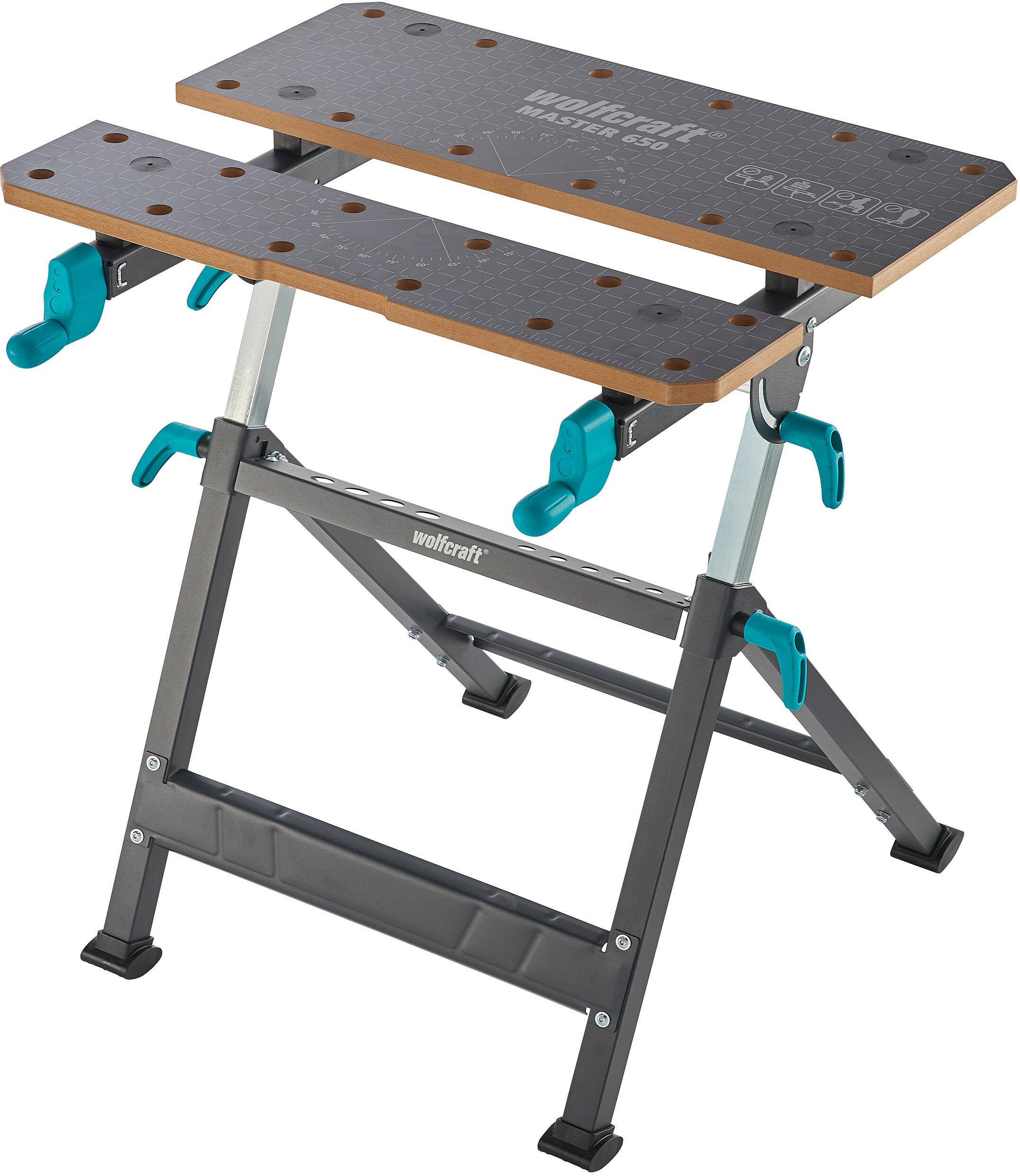 Bancada de fixação e de trabalho desdobrável Wolfcraft Master 650 Ergo - 37