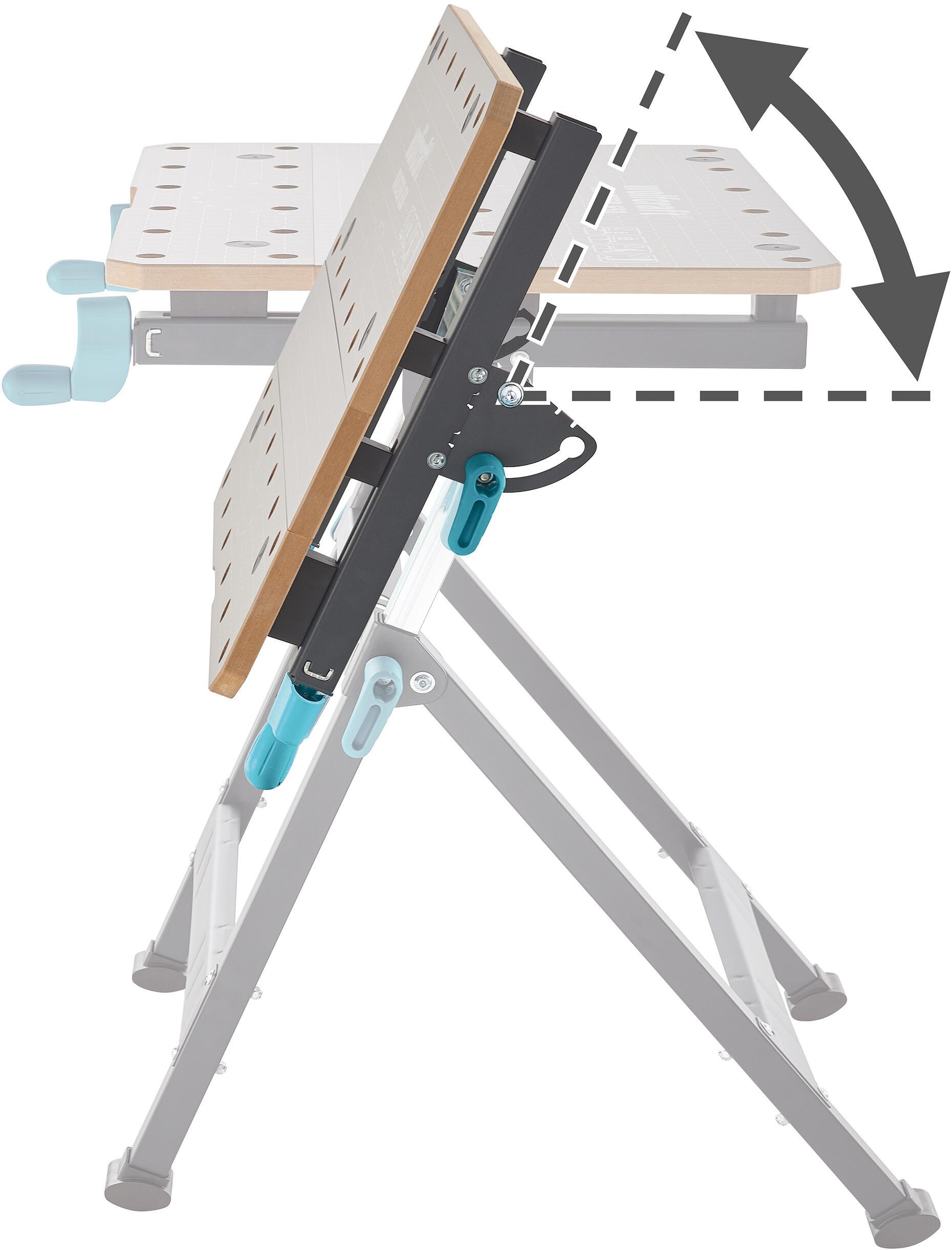 Bancada de fixação e de trabalho desdobrável Wolfcraft Master 650 Ergo - 38