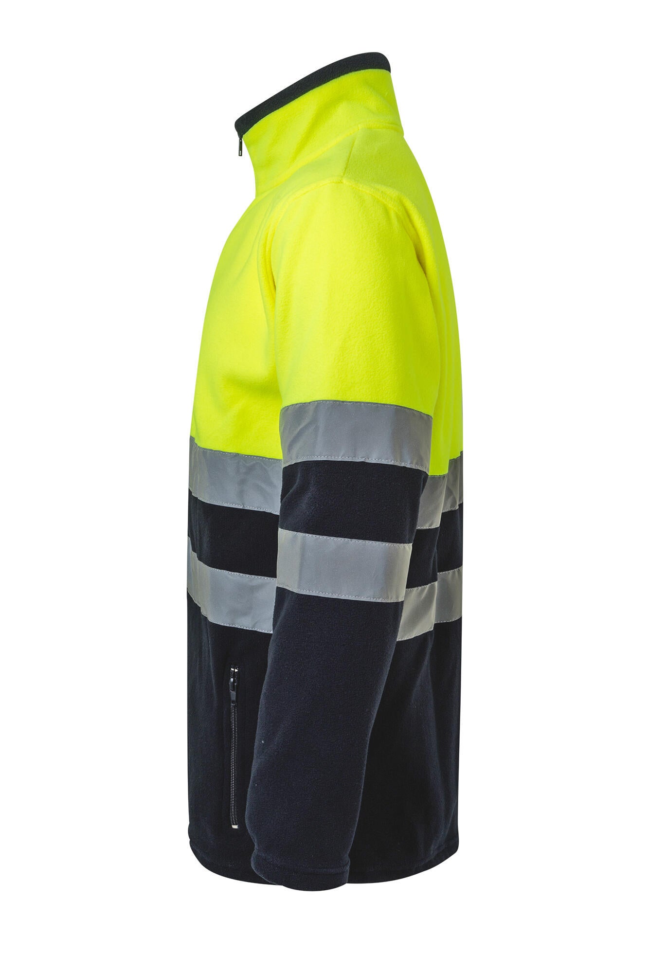 Casaco polar alta visibilidade azul/amarelo fluorescente Velilla tamanho M - 2