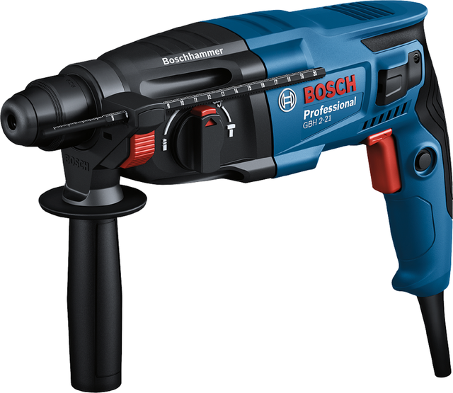 Martelo perfurador com fio 720 W 2,0 J SDS Plus Bosch Professional GBH 2-21