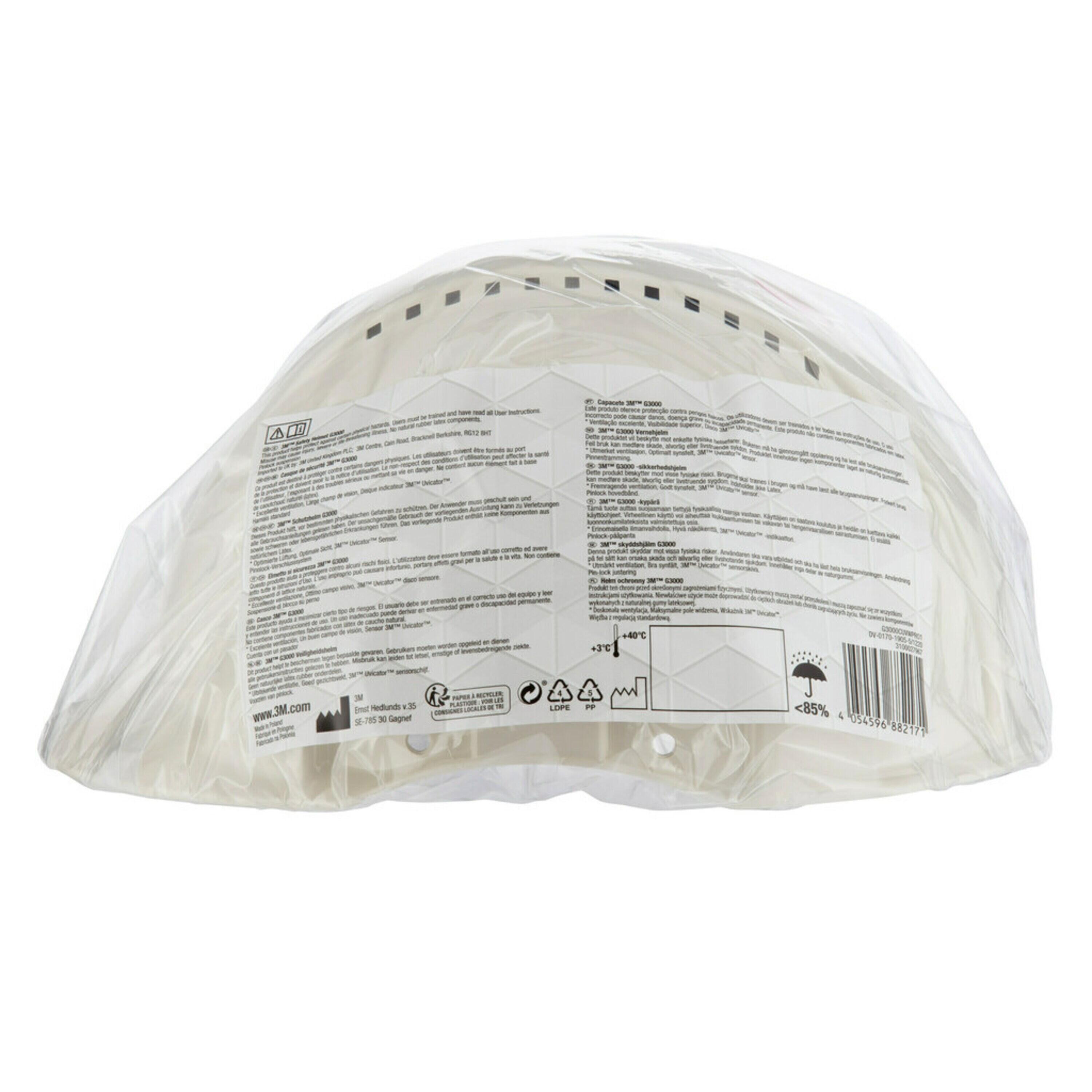 Capacete proteção G3000 BRANCO - 6