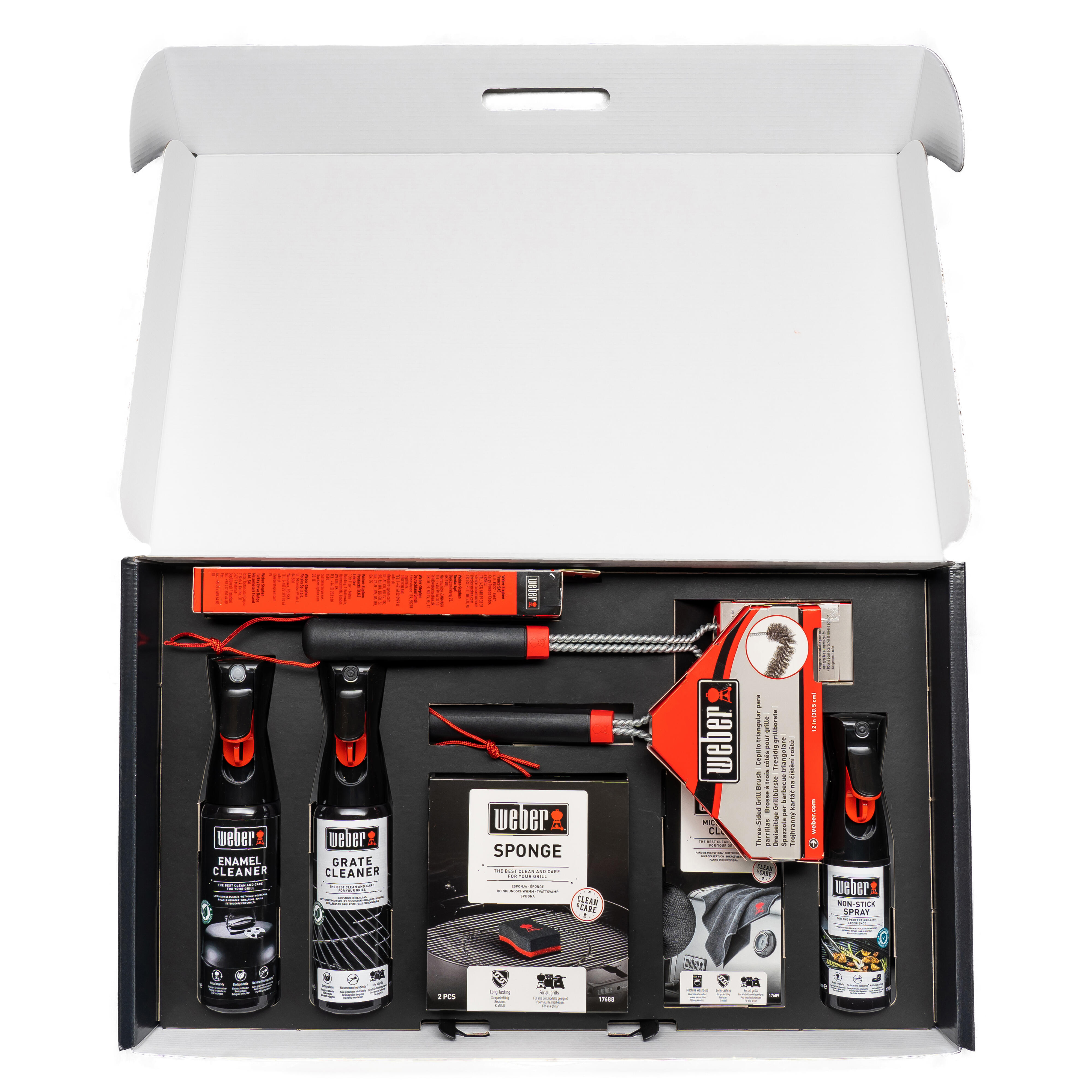 Weber Kit De Limpieza Para Barbacoas De Gas De Acero Esmaltado , Leroy Merlin