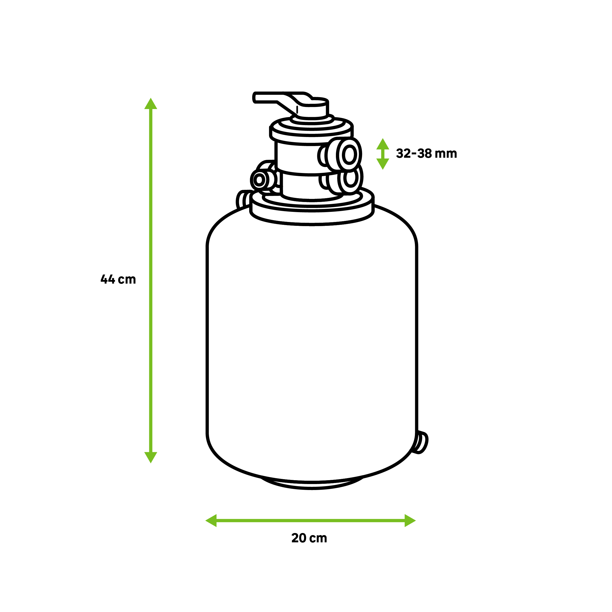Gre Filtro Aqualoon 4000 L/h FAQ200 - Materiale Filtrante Per Piscine E Laghetti - 1 Confezione - 2