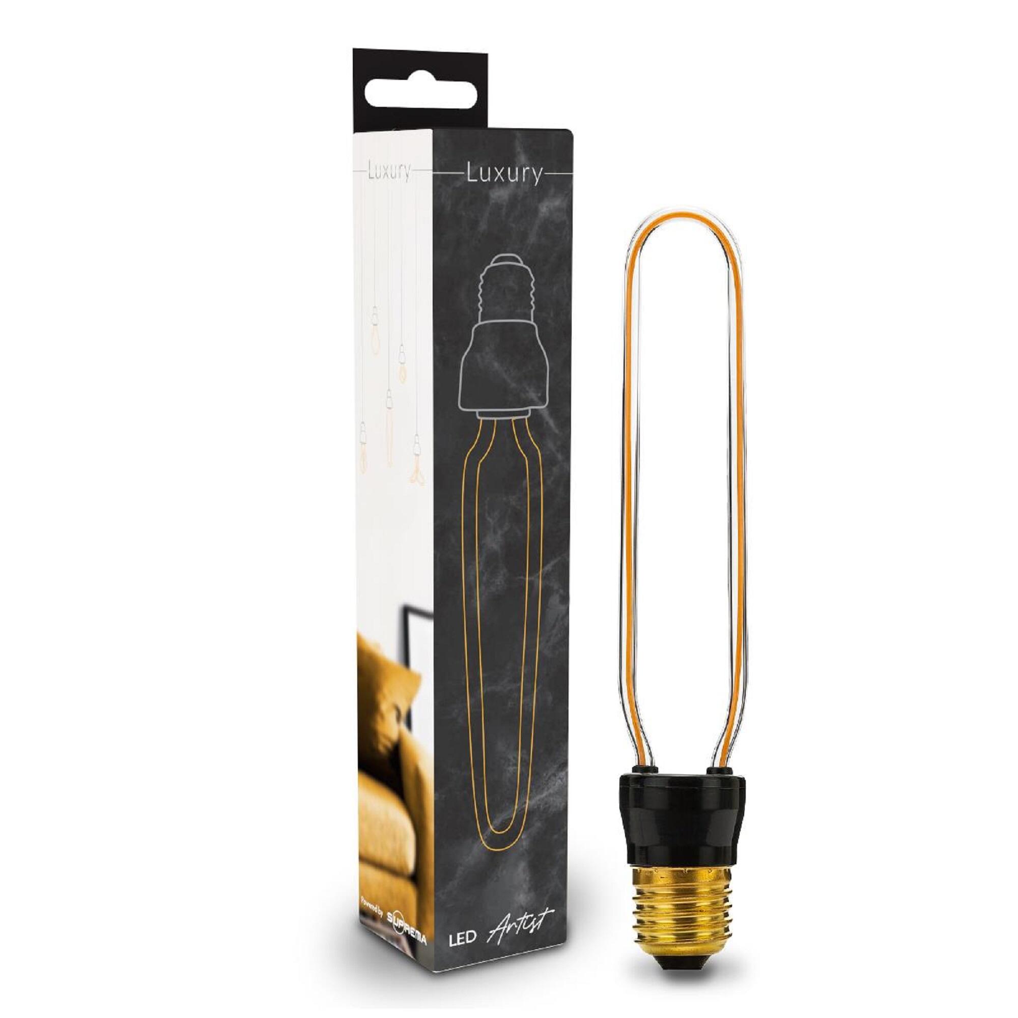 Bombilla decorativa LED E27 forma ovalada 240 lúmenes color de la luz blanco cálido 1800K - 3