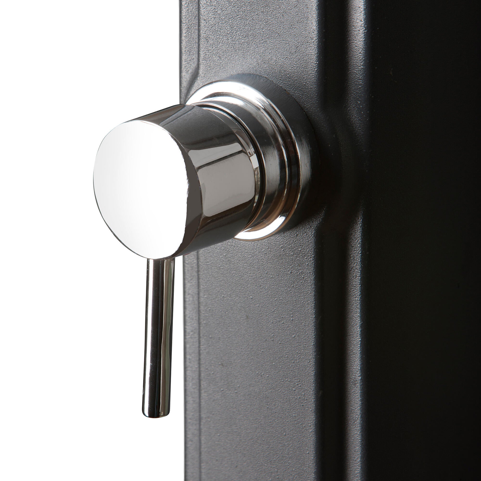 Ducha solar GRE de PVC de 25 L con lavapiés - 12