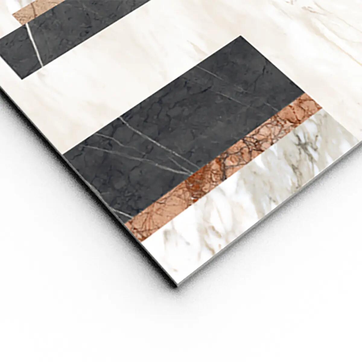 Piastrella da pavimento e rivestimento interno in gres porcellanato 75 x 75 cm rettificato multicolore opaco Jolie decoro traffico intenso (pei 4/5) Sp. 10 mm 1.13 mq - 15