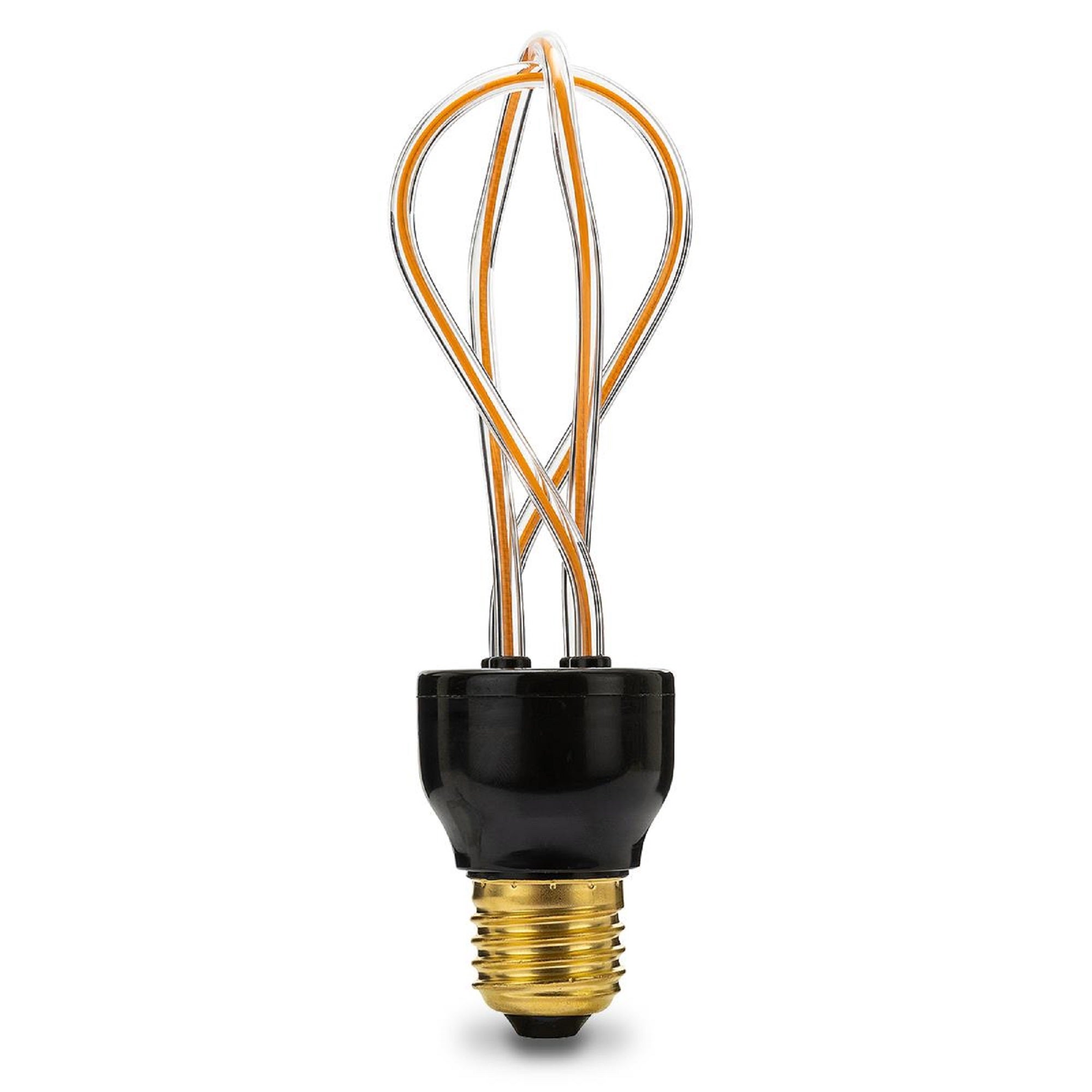 Bombilla led espiral artistic04 con filamentos e27 8w