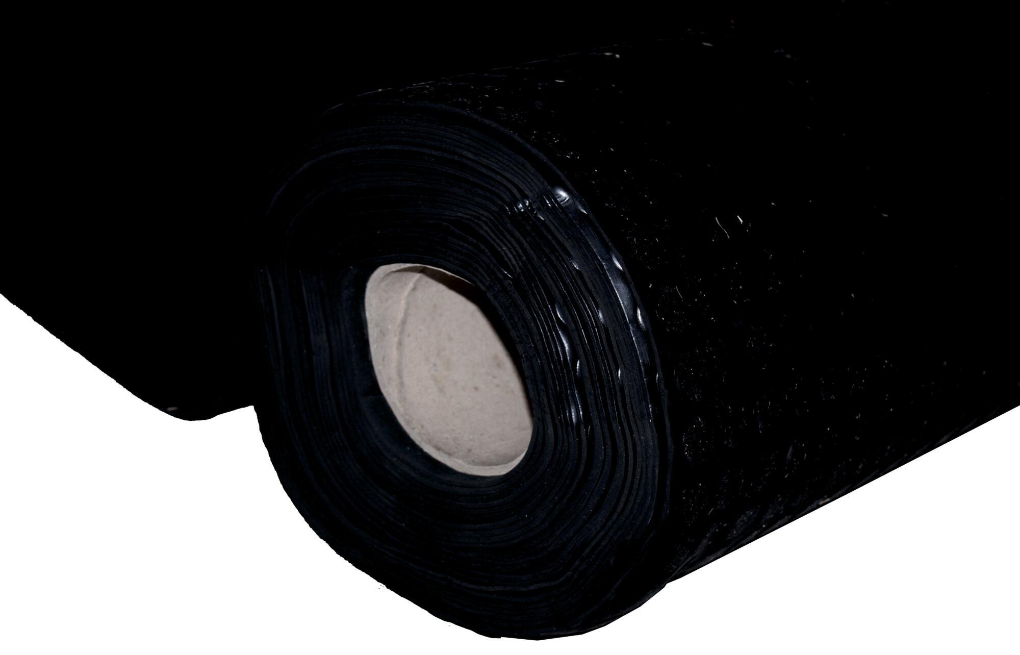 Felpudo de caucho círculos negro de 100 cm. producto al corte. pedido mínimo 1 m