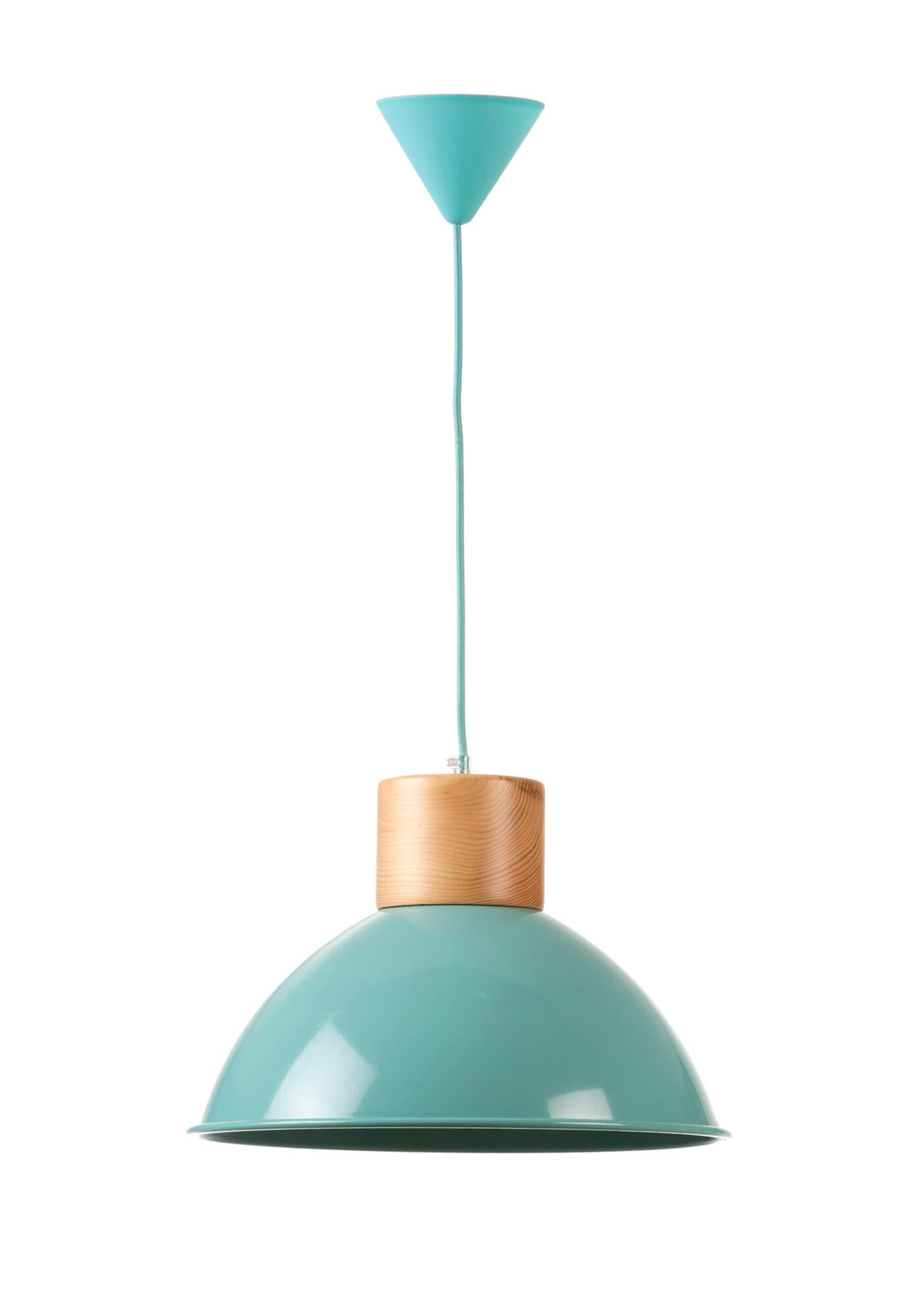 Lámpara de techo kiram 1 luces e27 38 cm negra
