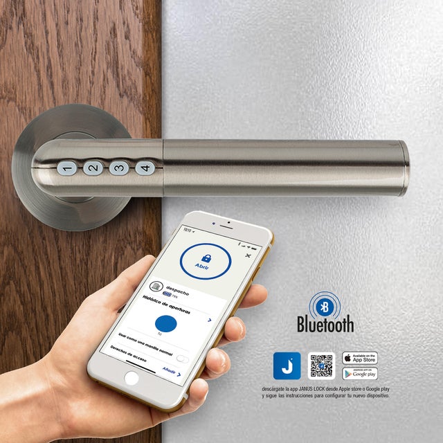 Manilla inteligente de acero inoxidable AYR SmartHandle 511 con bluetooth
