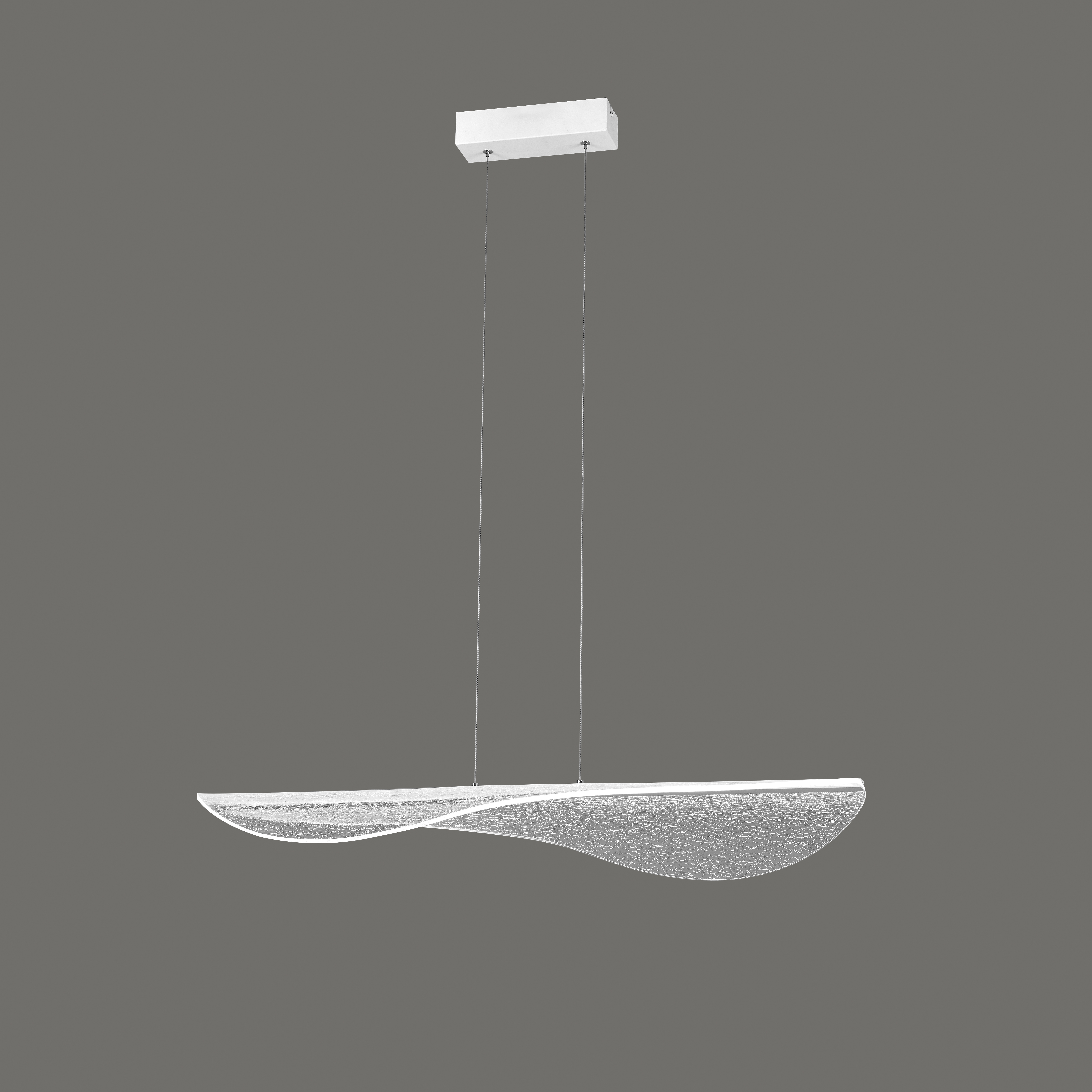 Lámpara de techo led bianca blanca 40w 3000k 73.5 cm