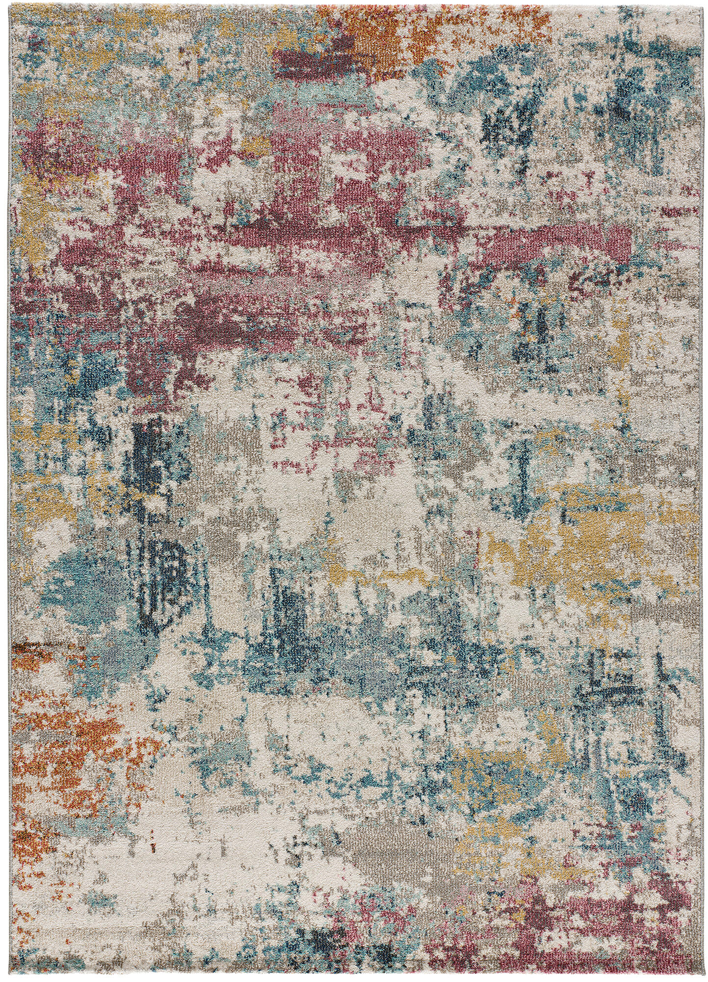 Alfombra polipropileno pelo corto balaki dif multicolor 120x170cm